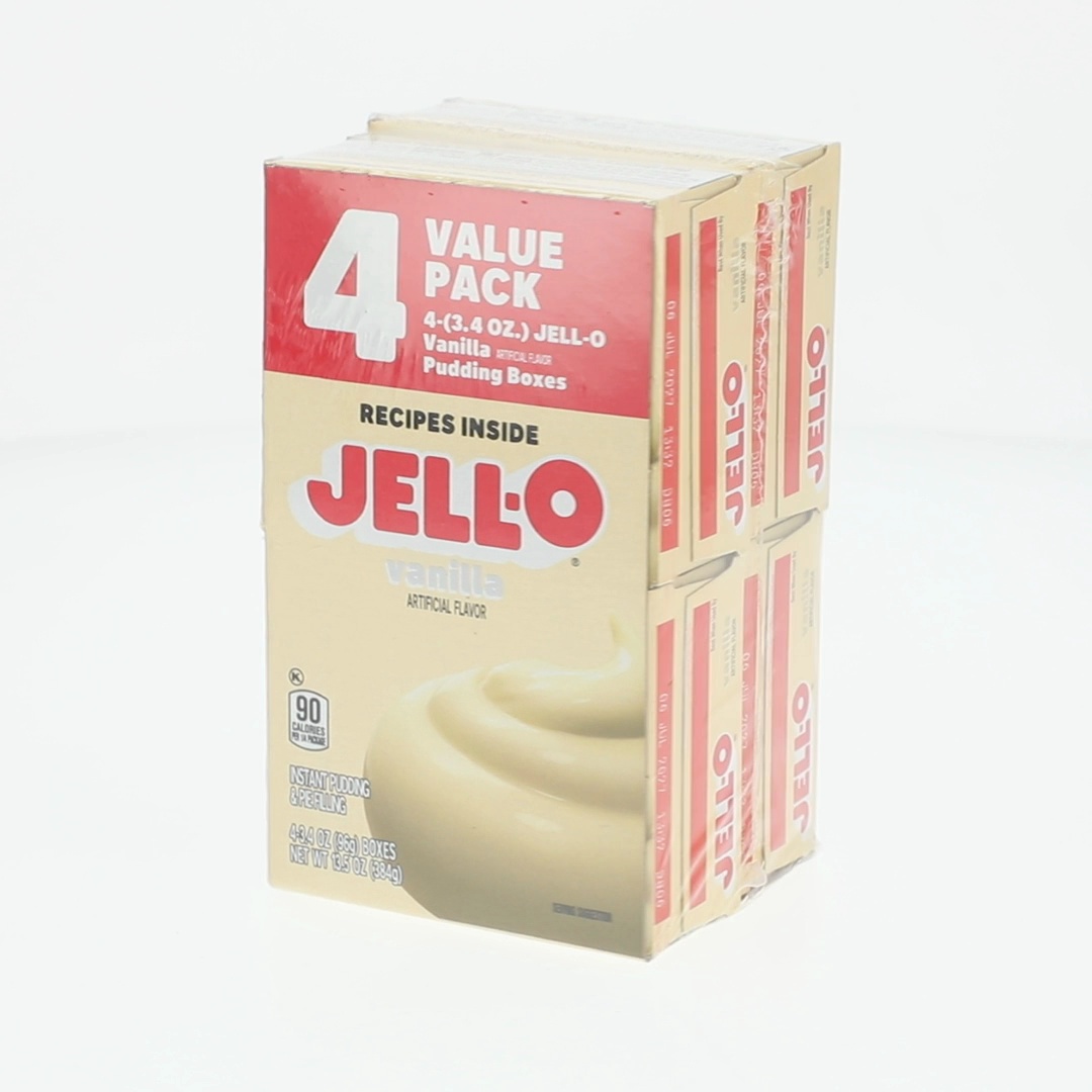 3 pack) Jell-O Vanilla Instant Pudding & Pie Filling Mix Value