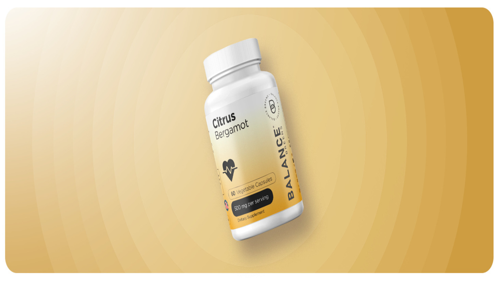 thumbnail video image 2 of Citrus Bergamot 500mg - Revitalize Your Heart Health - Advanced Bergamot Supplement for Metabolism & Cholesterol Health - 60 Vegan Capsules by Balance Breens, 2 of 7