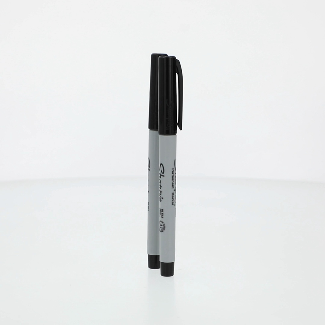 Sharpie, Permanent Marker, Ultra Fine Point, 2pk, Black - Walmart.com