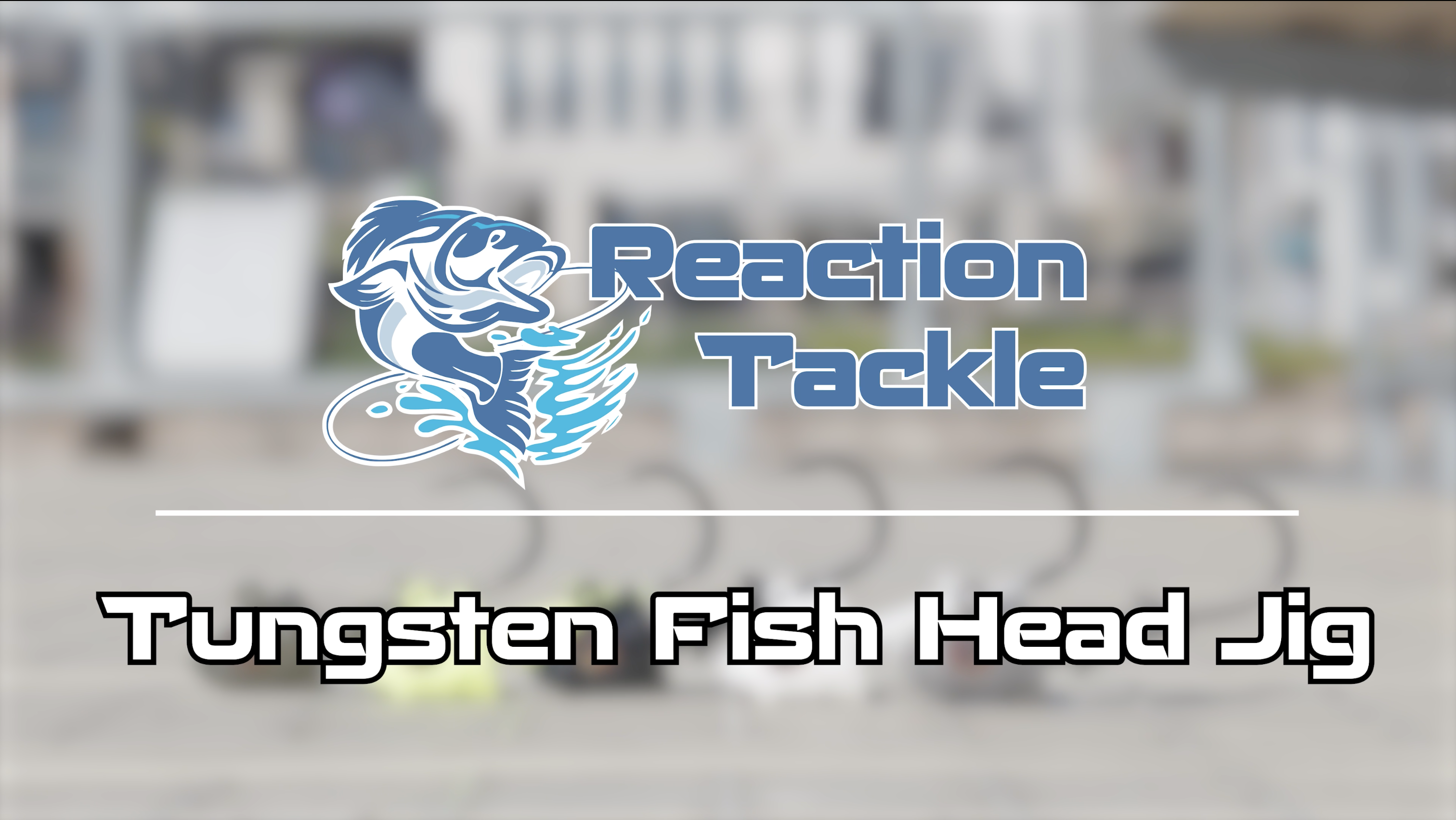 thumbnail video image 2 of Tungsten Swimbait Jig Head with Realistic Fish Head- 3/8oz- Natural, 2 of 9