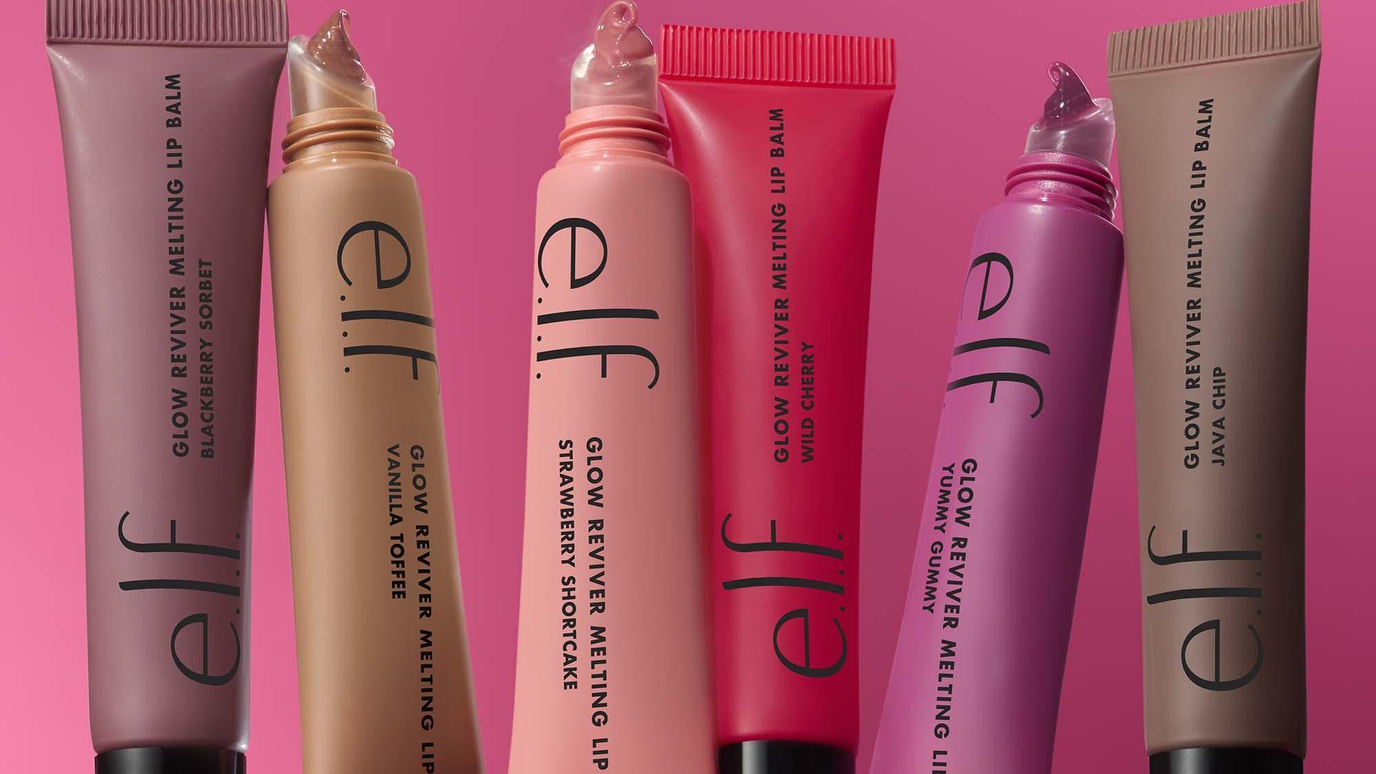 e.l.f. Glow Reviver Melting Lip Balm, Blackberry Sorbet, 0.52 oz