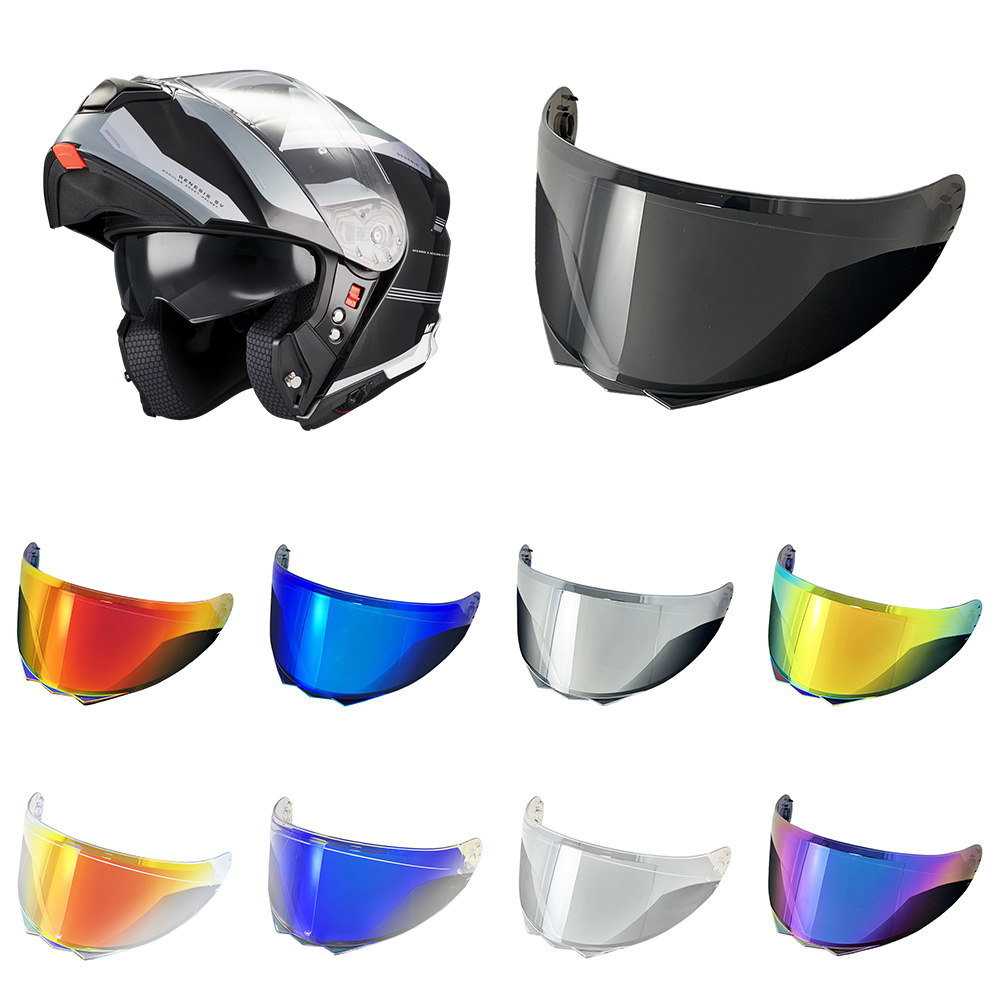 thumbnail video image 2 of Genesis SV Visor for MT V25B, 935, Genesis R SV Helmet Face Shield Moto Lens Accessories, 2 of 7