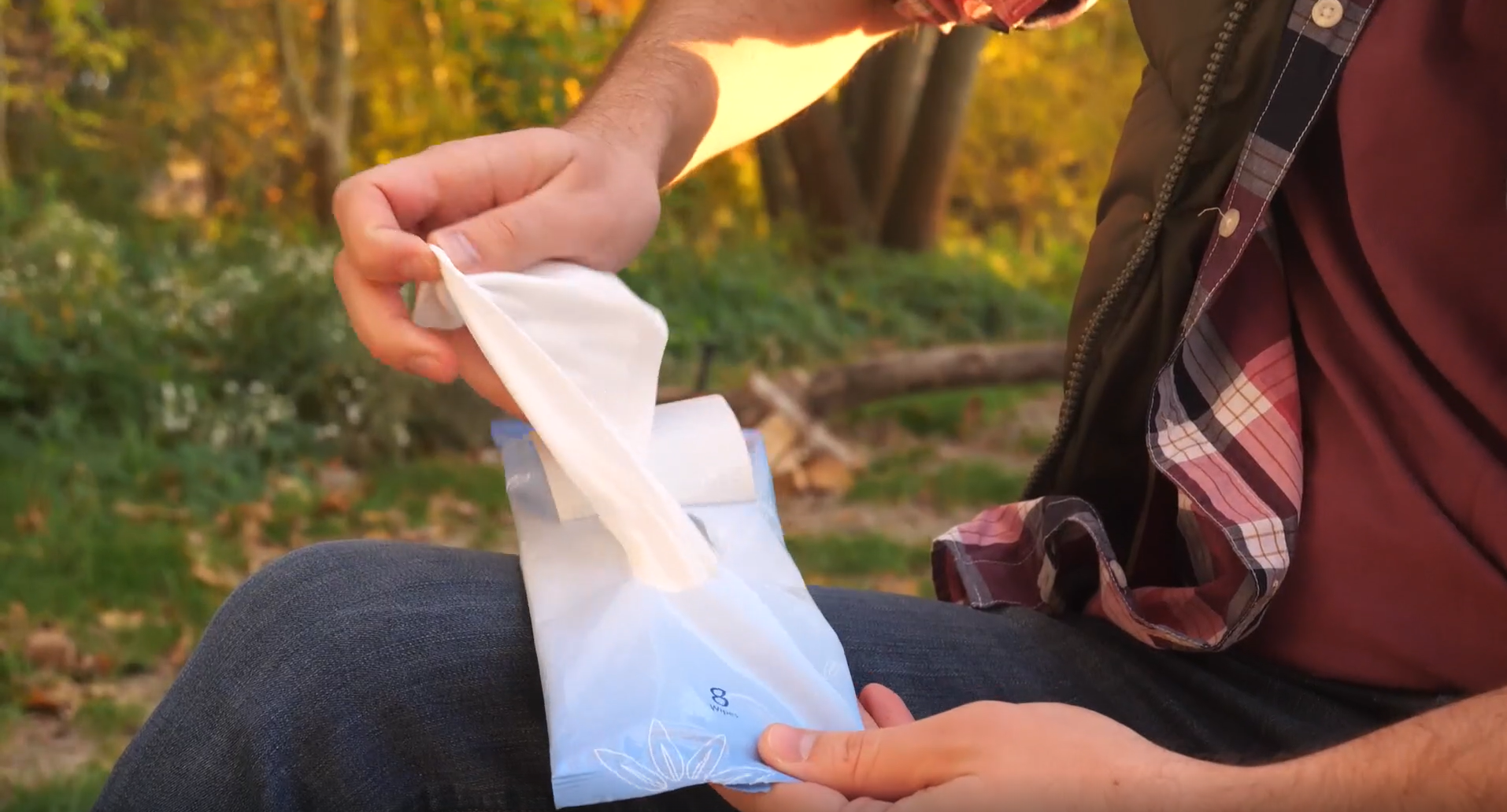 thumbnail video image 2 of Nurture Rinse Free Bathing Wipes for Adults, Waterless Cleansing For Sensitive Skin, Disposable Body Bath Wet Wipe for Disabled Bedridden, 64 Wipes, 2 of 12