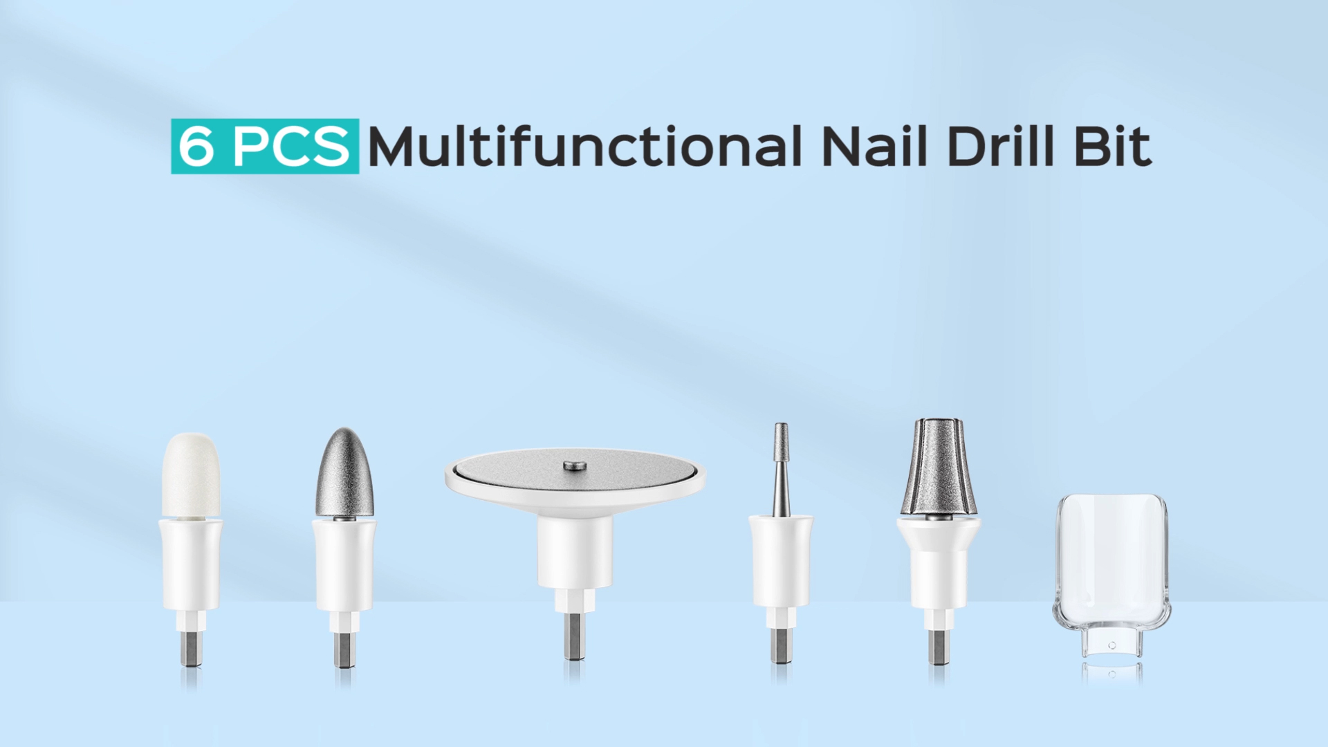 thumbnail video image 3 of COSLUS Professional Manicure Pedicure Kit,Electric Nail File,Wider for Thick Nails,Cordless,5 Speed,for Men Women Seniors Home Salon,Black, 3 of 9