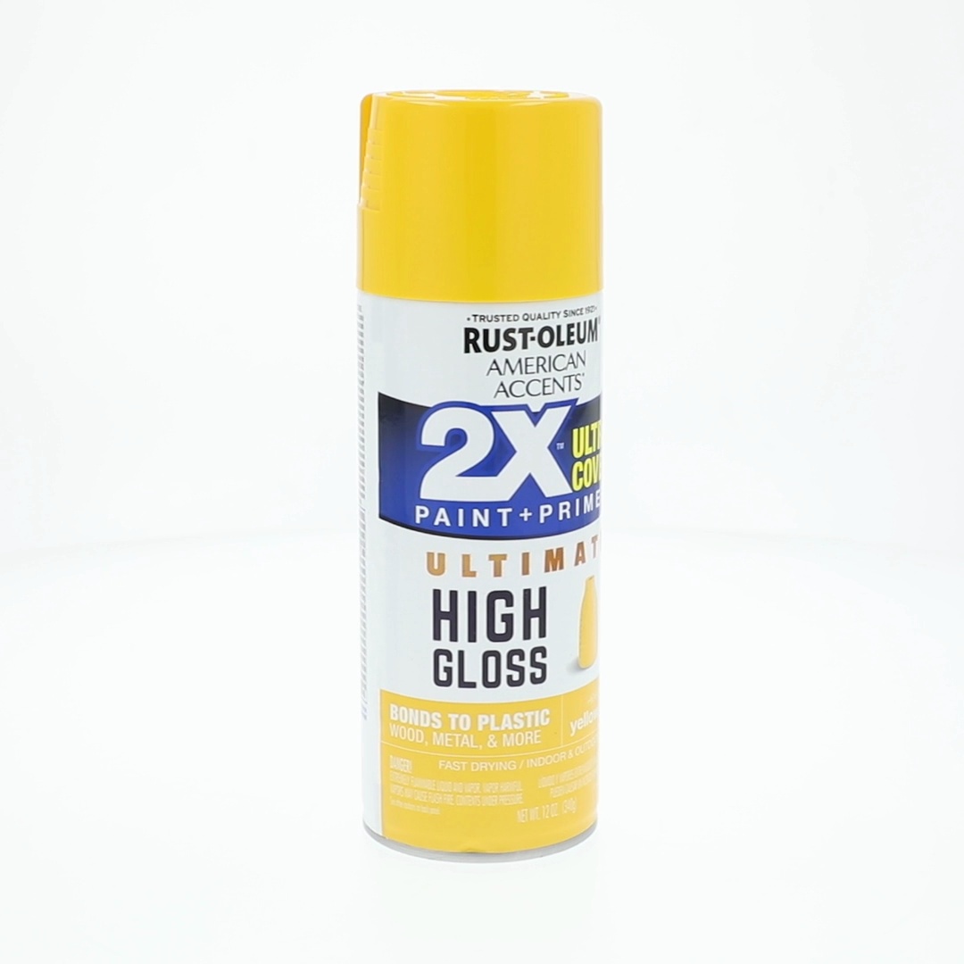 6 pack) Yellow Ginger, Rust-Oleum American Accents 2X Ultra Cover