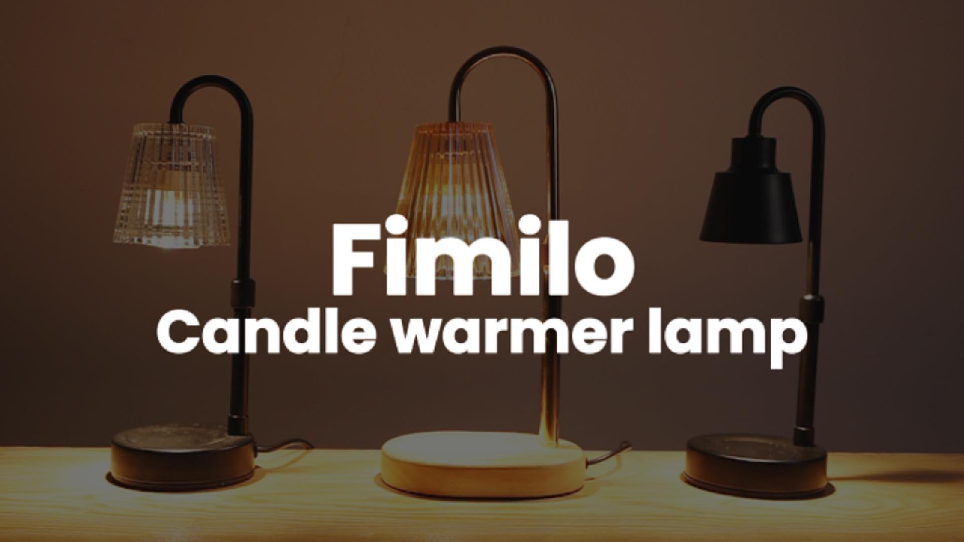 thumbnail video image 2 of Fimilo Candle Warmer Lamp, Adjustable Height Timer Gifts Wax Warmer Lamp, Wax Melt Lights, for Bedroom Living Room(2*50W Bulbs), 2 of 10