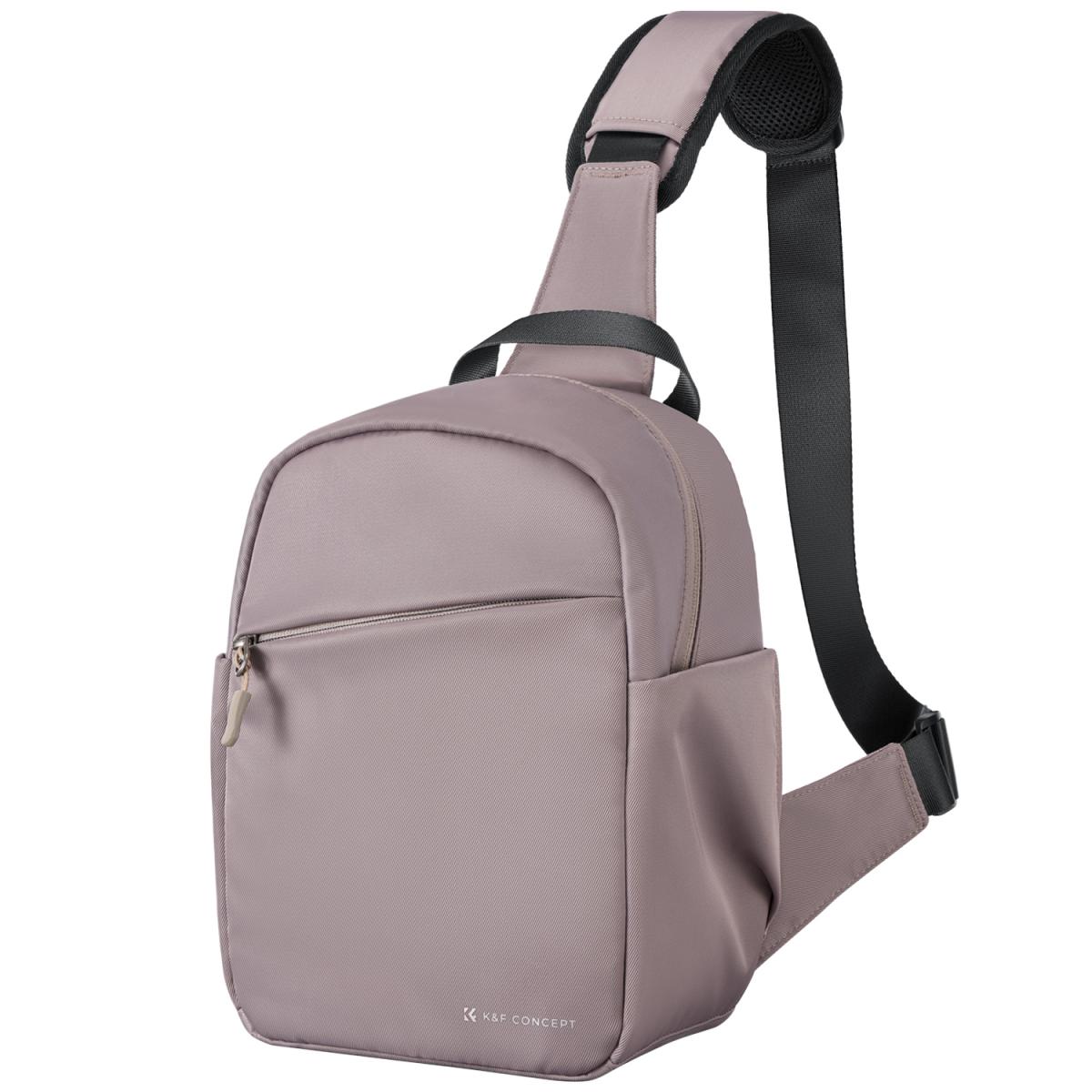 thumbnail video image 2 of K&F Concept Small Camera Bag for Photography, Camera Sling Crossbody Bag for DSLR/SLR/Mirrorless - 5L (Deep Pink), 2 of 8