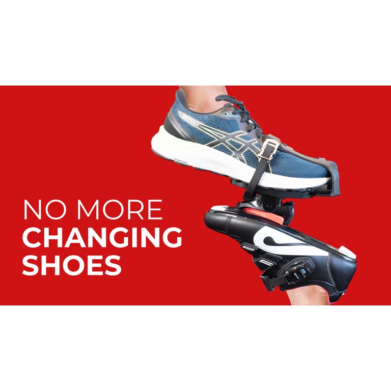 Dual Function Toe Cages Convert Pedals to Two Sided Toe Cages or