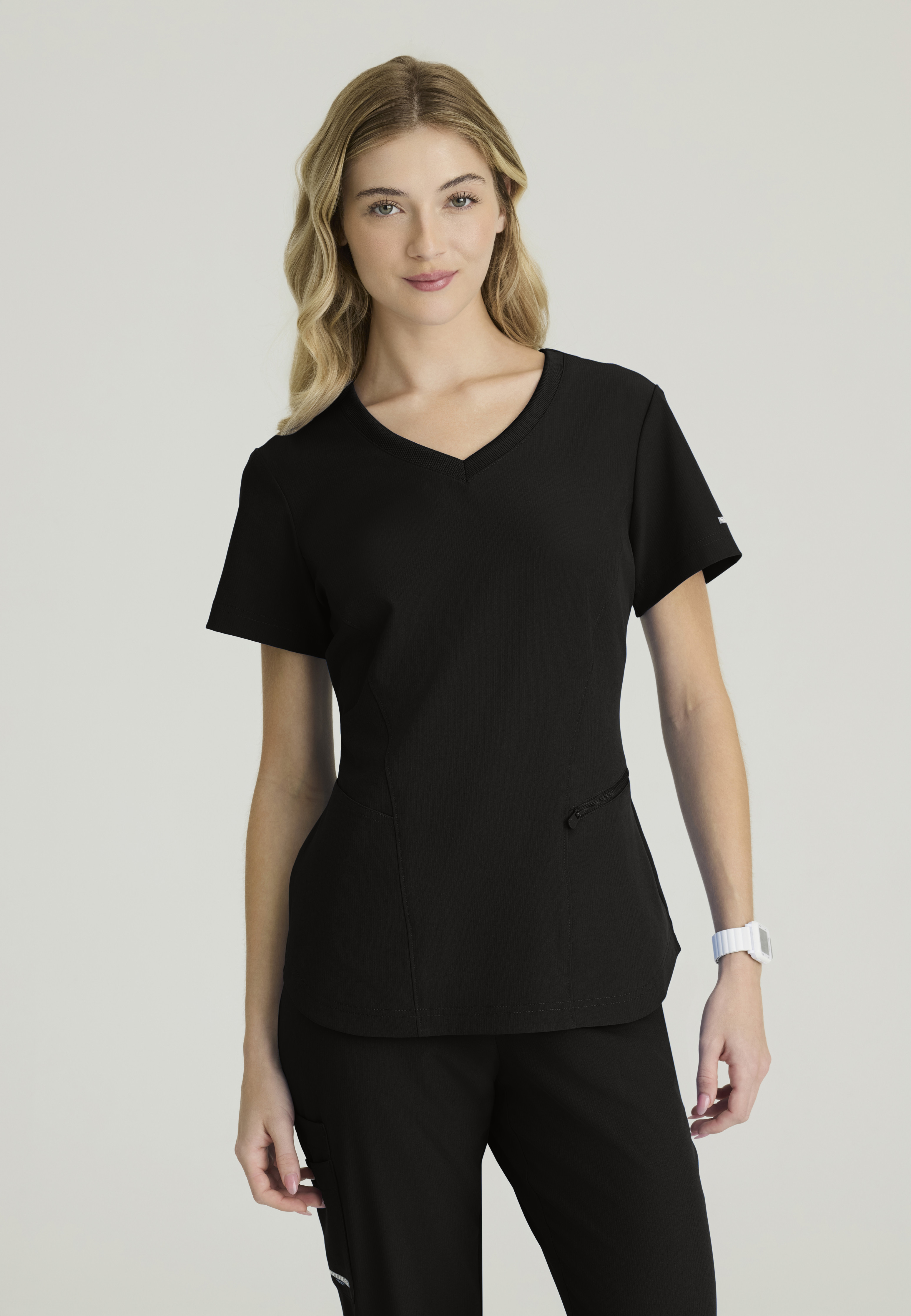 thumbnail video image 2 of Skechers™ Vitality by Barco Electra Scrub Jogger for Women - Classic Fit, Mid-Rise, Yoga Style Jogger, 4-Way Stretch Women's Scrub Pant, 2 of 7