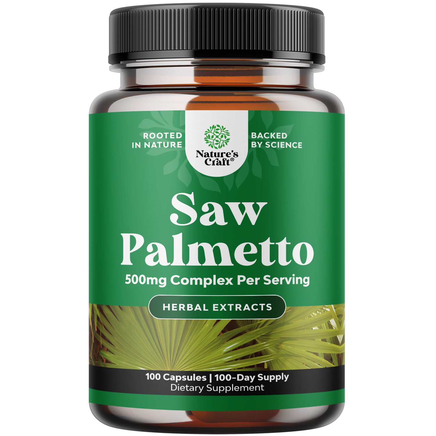 thumbnail video image 2 of Extra Strength Saw Palmetto Extract - Advanced Herbal Complex for Hair Health and Urinary Support with Plant Sterols & Flavonoids - Potent Herbal Supplement with 500mg per Serving - 100ct, 2 of 7