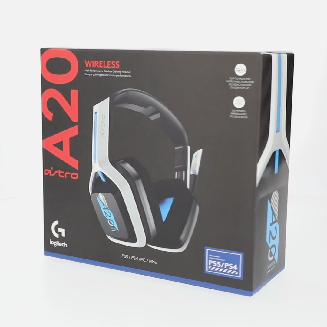 ASTRO Gaming A20 Gen 2 Stereo Wireless Headset - Compatible With