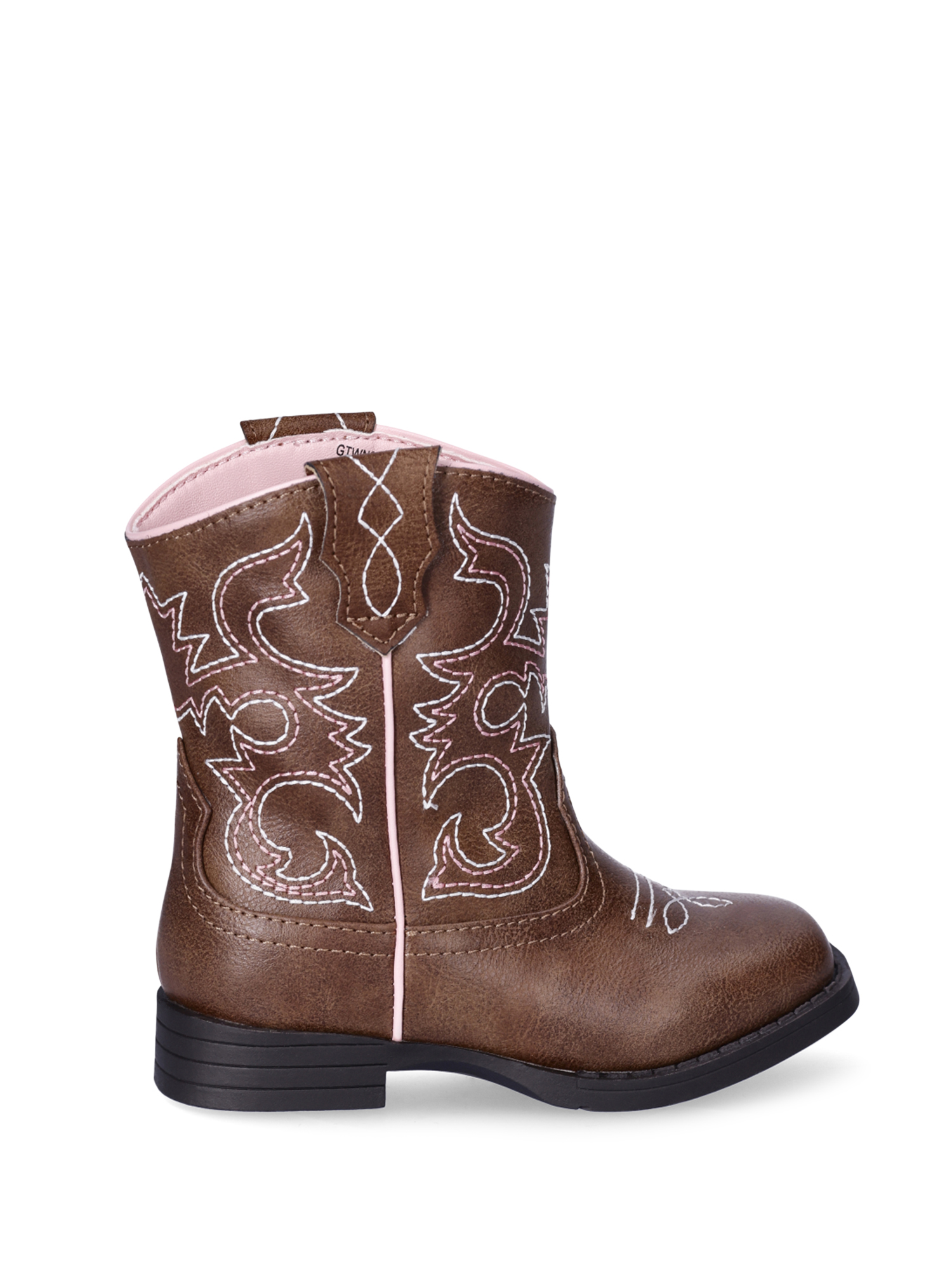 Wonder Nation Girl s Western Cowgirl Boot Walmart