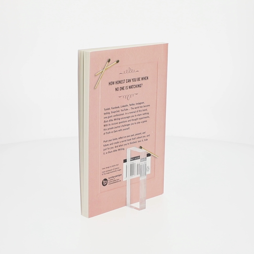 Burn after Writing (Pink) (Paperback) - Walmart.com