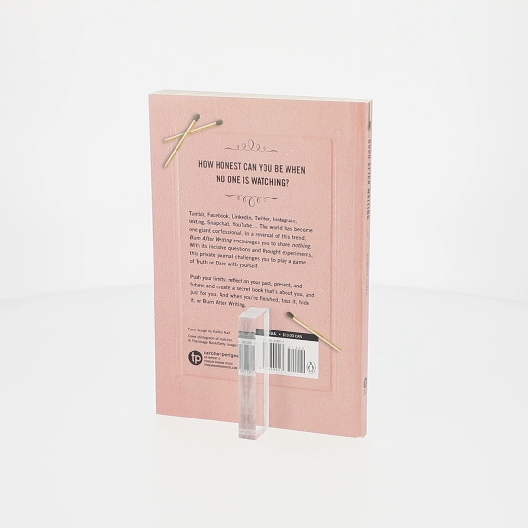 Burn after Writing (Pink) (Paperback) - Walmart.com
