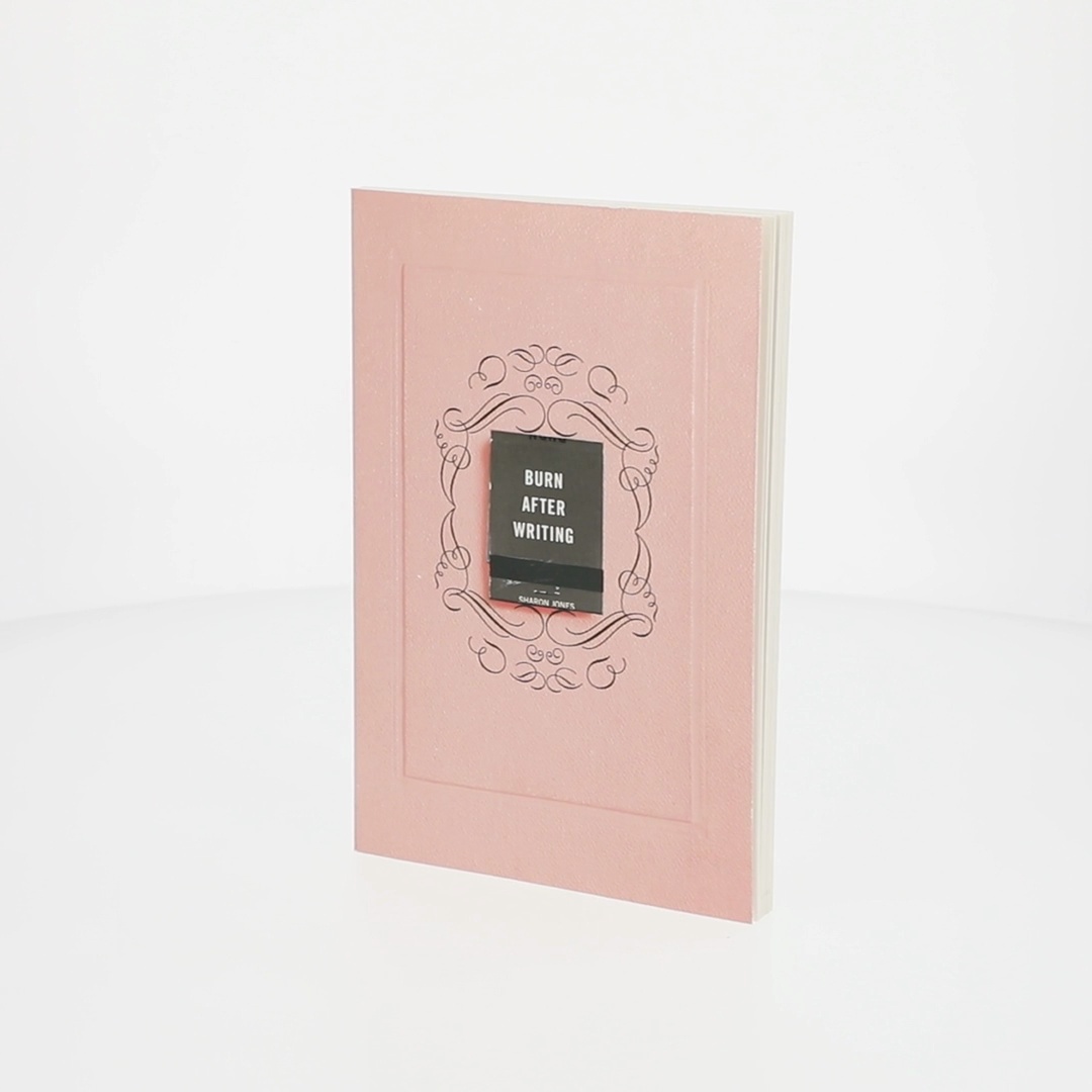 Burn after Writing (Pink) (Paperback) - Walmart.com