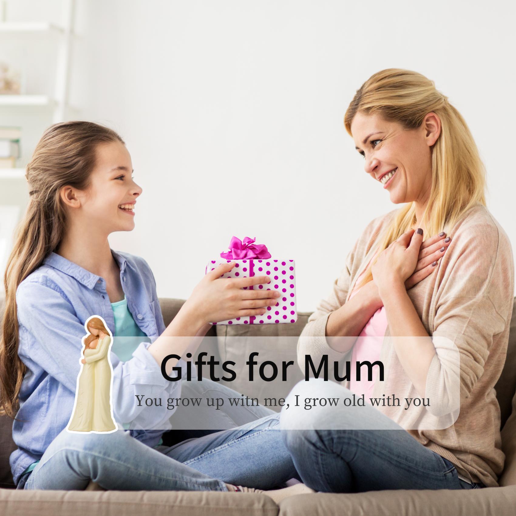 thumbnail video image 2 of Mother Daughter Figurines, Gifts for Mom from Daughter, Resin Hand-Painted Mother Daughter Gift, 2 of 8