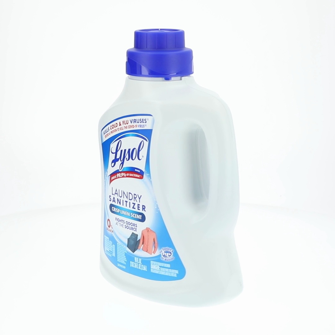 Free Shipping! Lysol Laundry Sanitizer Additive 90 oz, kills 99.9