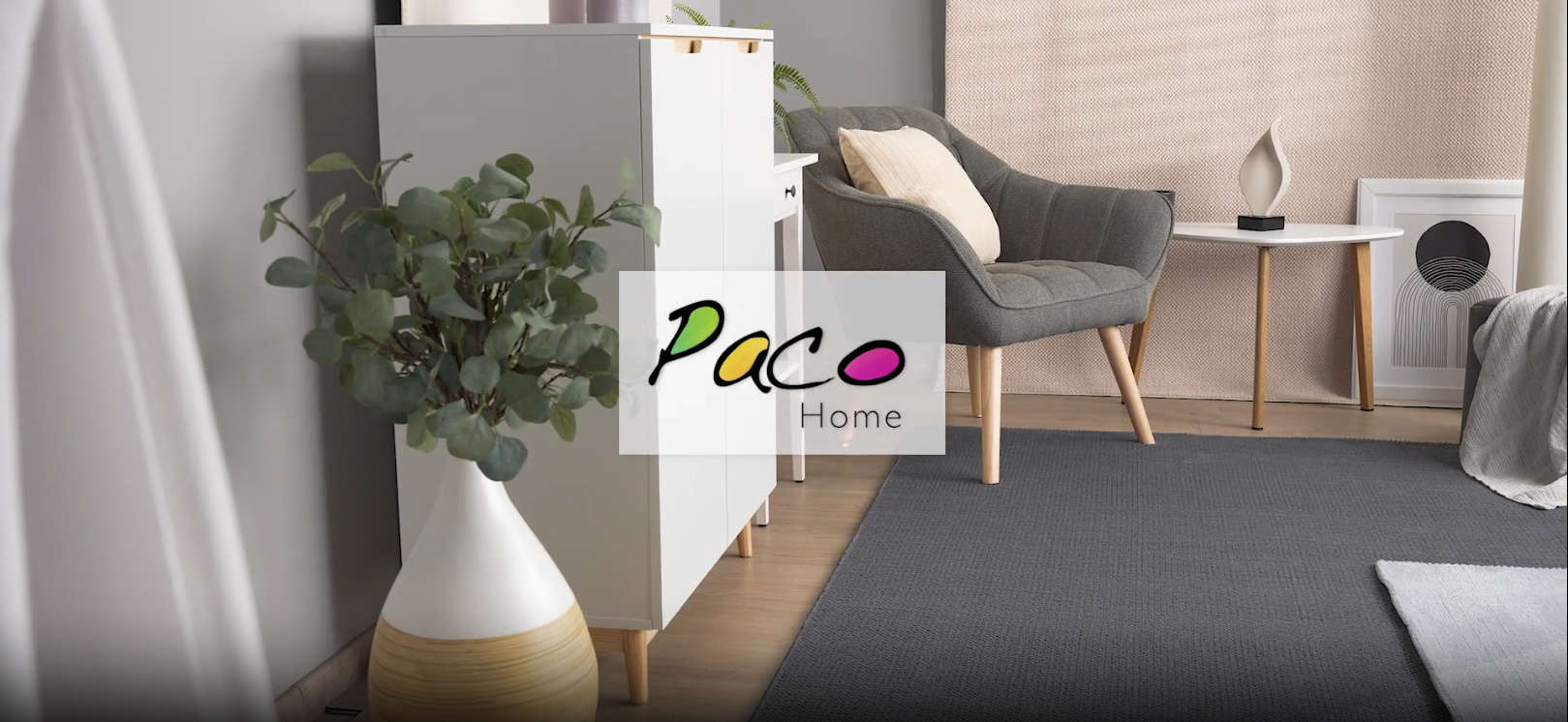 thumbnail video image 2 of Paco Home Textured Area Rug Soft & Washable in Anthracite - 2'8" x 4'11" (3'x5'), 2 of 6