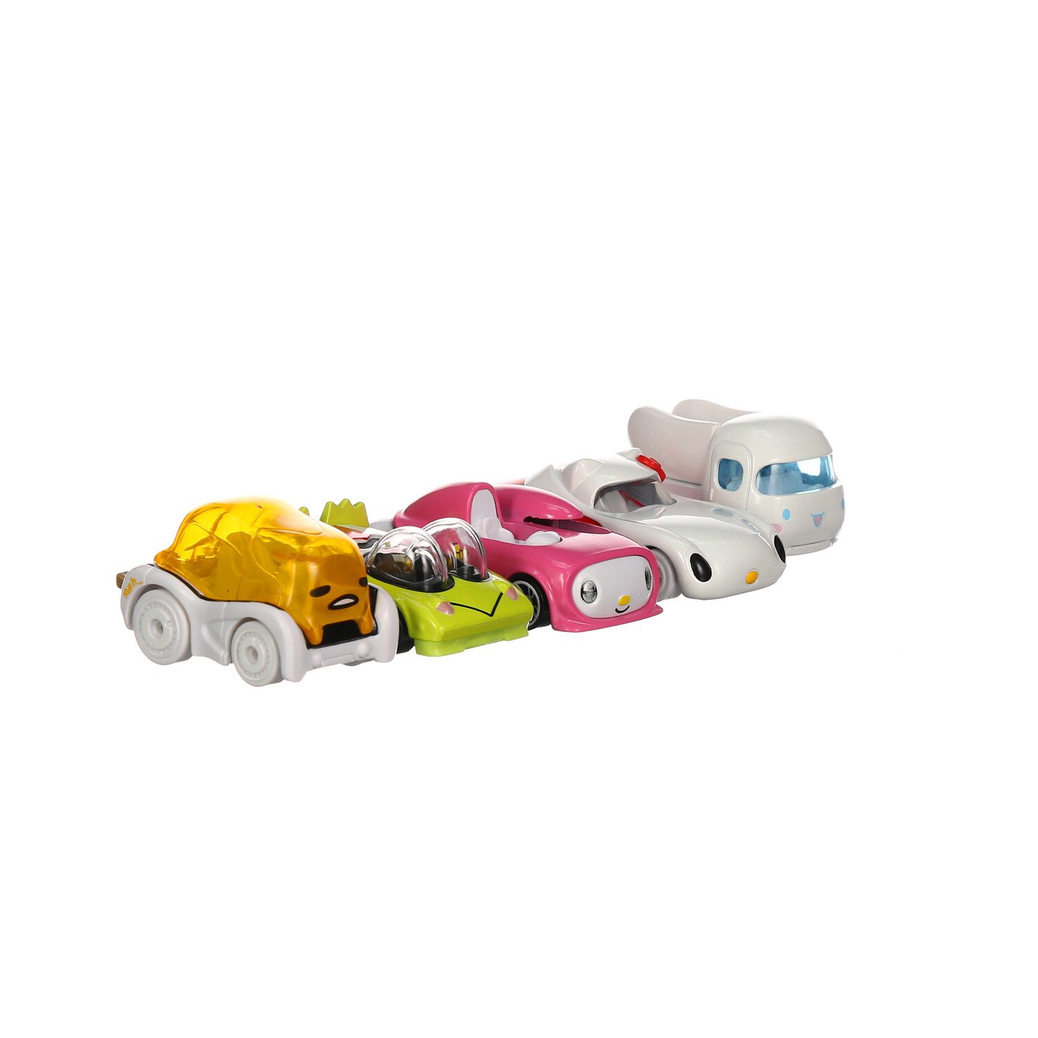 Hot Wheels Sanrio Set of 5 Character Toy Cars, Collectible