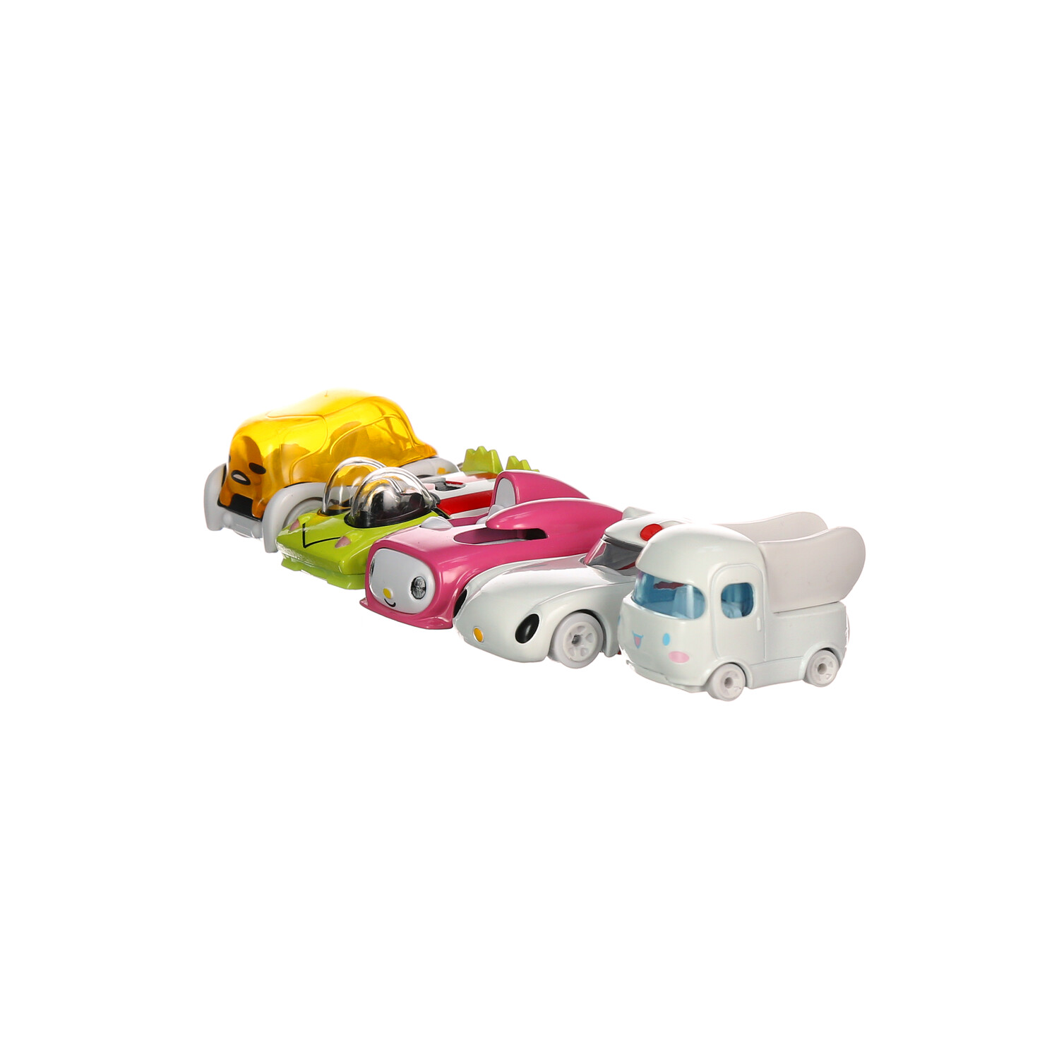 Hot Wheels Sanrio Set of 5 Character Toy Cars, Collectible
