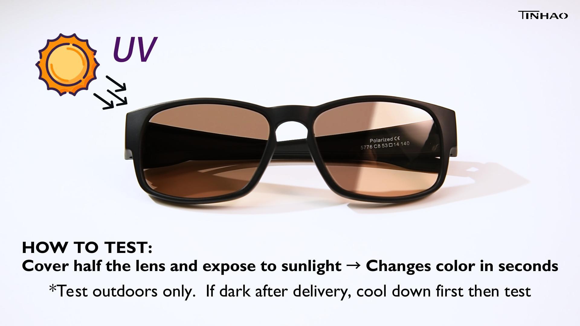 thumbnail video image 2 of TINHAO Photochromic Polarized Fit Over Sunglasses UV400 Protection Transition Lenses Over Prescription Glasses for Driving Fishing Golf Cycling Lightweight TR90 Men Women - 3 Colors Available, 2 of 8