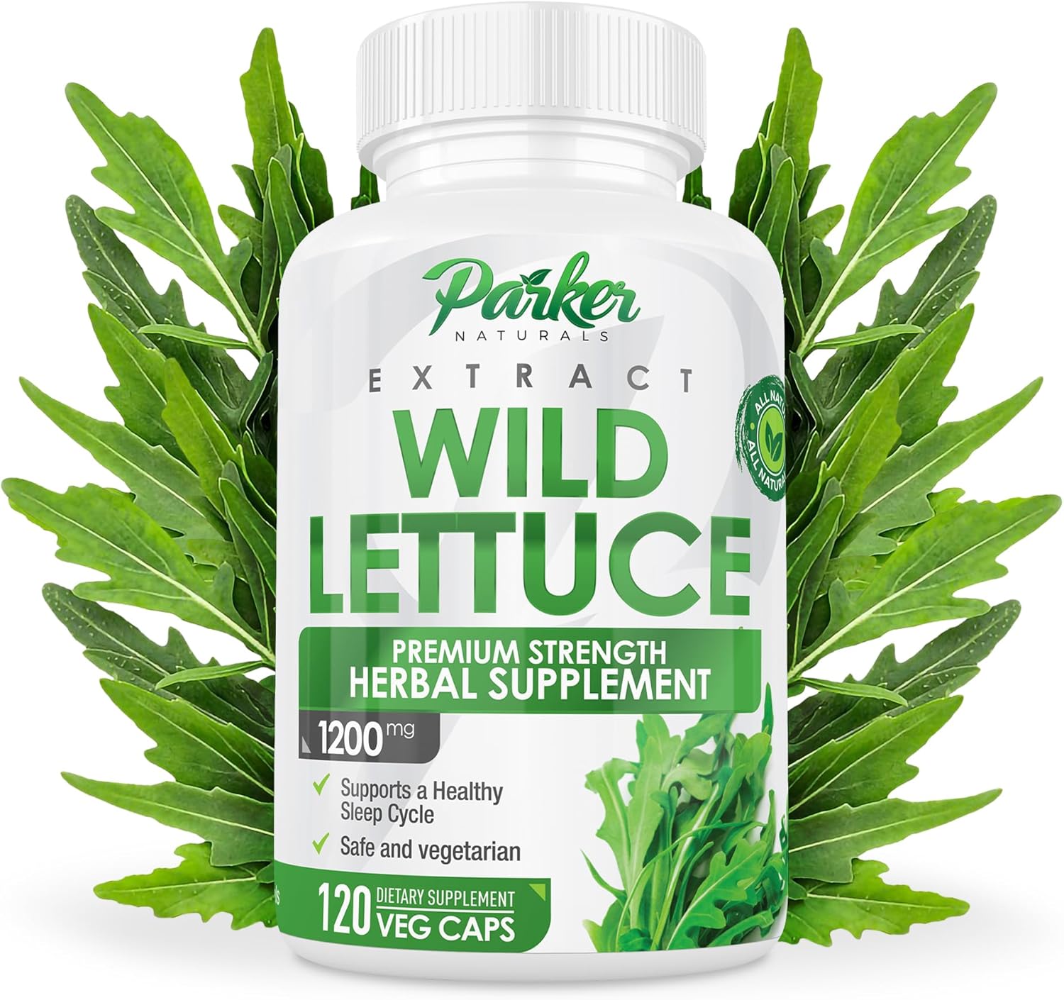thumbnail video image 2 of Parker Naturals Wild Lettuce Supplement, 1200mg, 120 Capsules, Herbal Relaxation and Calming Support, 2 of 7