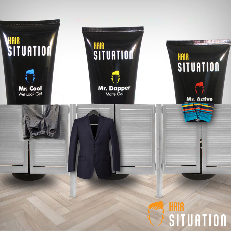 thumbnail video image 2 of Hair Situation Mr. Cool Wet Look Hair Gel - Strong Hold, Anti Humidity, Non-Flaking Formula 8 oz, 2 of 8