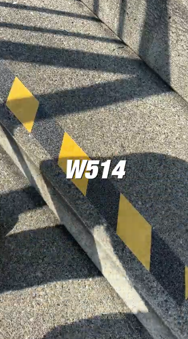 thumbnail video image 2 of Performance Tool W514 2 in. x 16 ft. Black/Yellow Grip Tape - Heavy Duty Anti-Slip Tape for Stairs, Safety, Traction, and More, 2 of 4