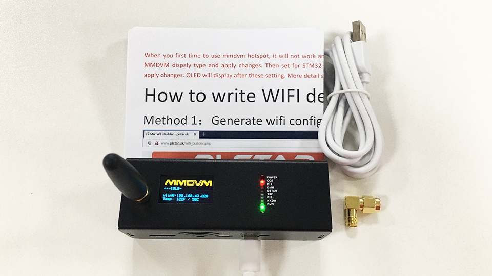 thumbnail video image 2 of yyiikee Dmr Hotspot Digital Voice Modem Support Dmr Dstar YSF C4fm Ethernet Port, 2 of 3