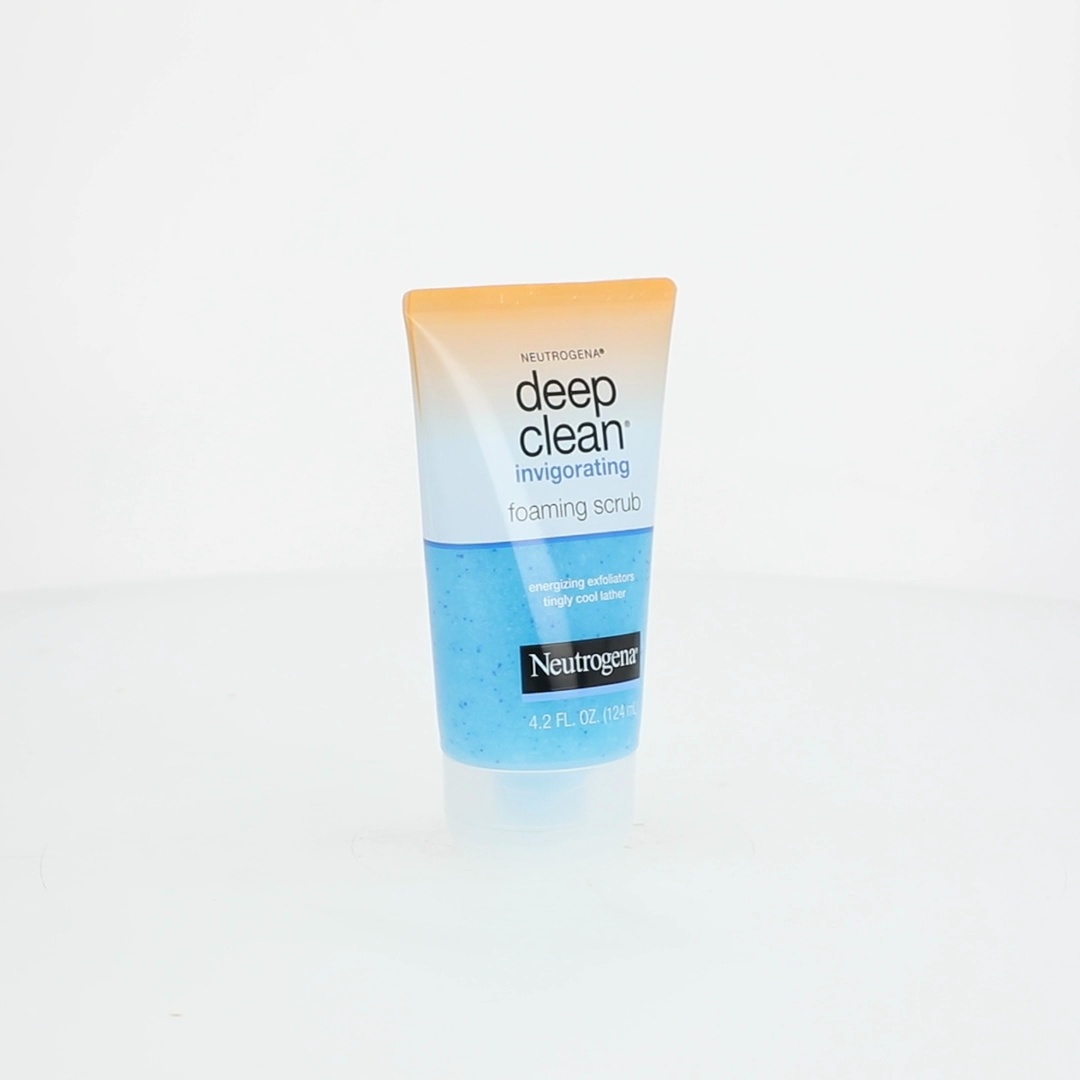 Neutrogena Deep Clean Invigorating Foaming Gel Face Scrub 4.2 fl