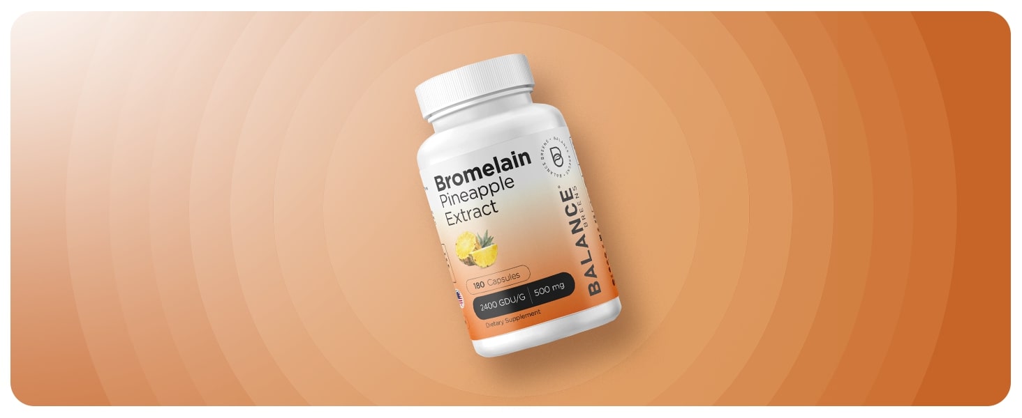 thumbnail video image 2 of Bromelain 500mg Veggie Caps – 2400 GDU Pineapple Extract Supplement for Joint Support, Natural Swelling Support, and Healthy Digestion – 120 Capsules Made in USA, 2 of 9