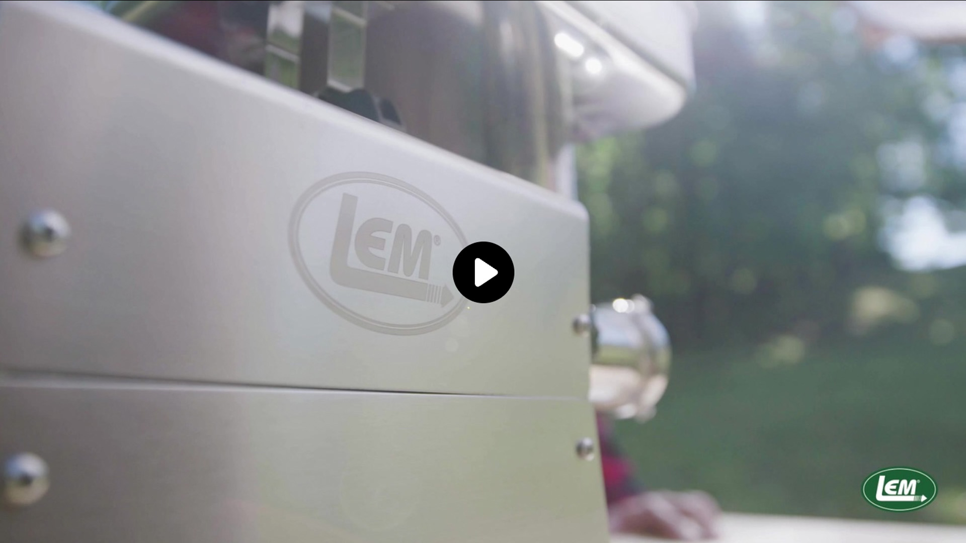 thumbnail video image 2 of LEM Products BigBite #12 Electric Meat Grinder, 0.75 HP Stainless Steel Machine, 2 of 10