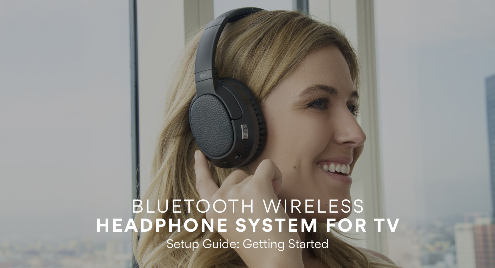 thumbnail video image 2 of MEE audio Connect T1CMA Bluetooth Over-Ear Wireless Headphones for TV for Seniors & Hard of Hearing, 2 of 11