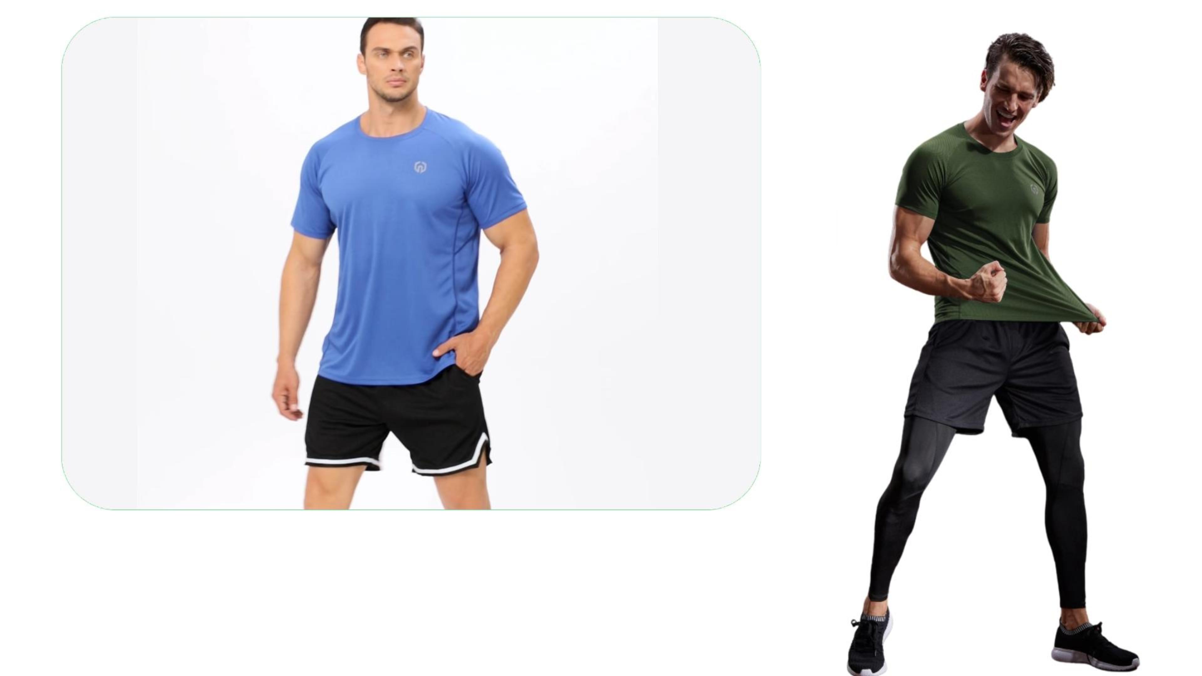 thumbnail video image 2 of NELEUS Mens Dry Fit Mesh Athletic Shirts 3 Pack,Black+Blue+Red,US Size L, 2 of 7