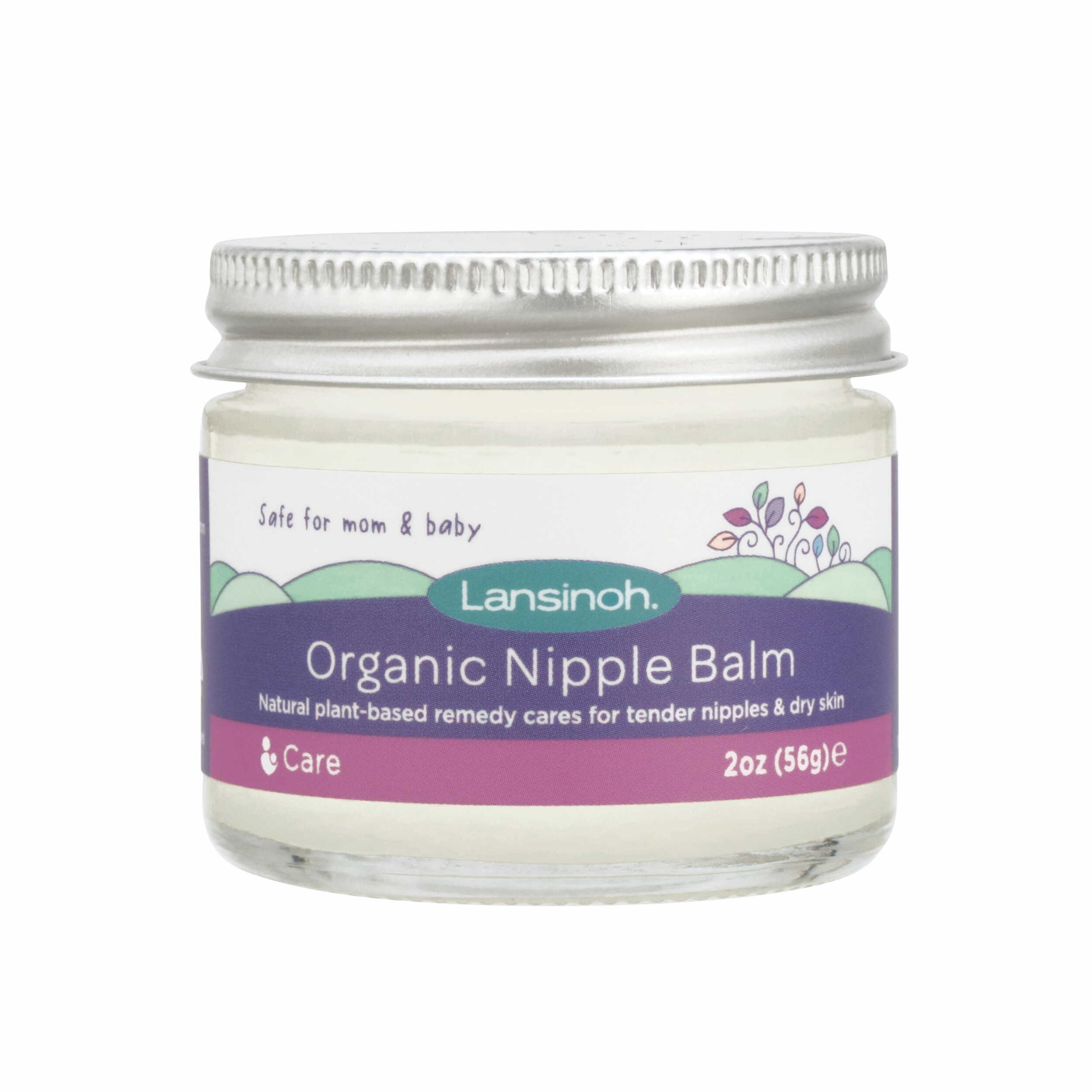 Lansinoh Organic Nipple Balm, Breastfeeding Essentials, 2 Ounces 