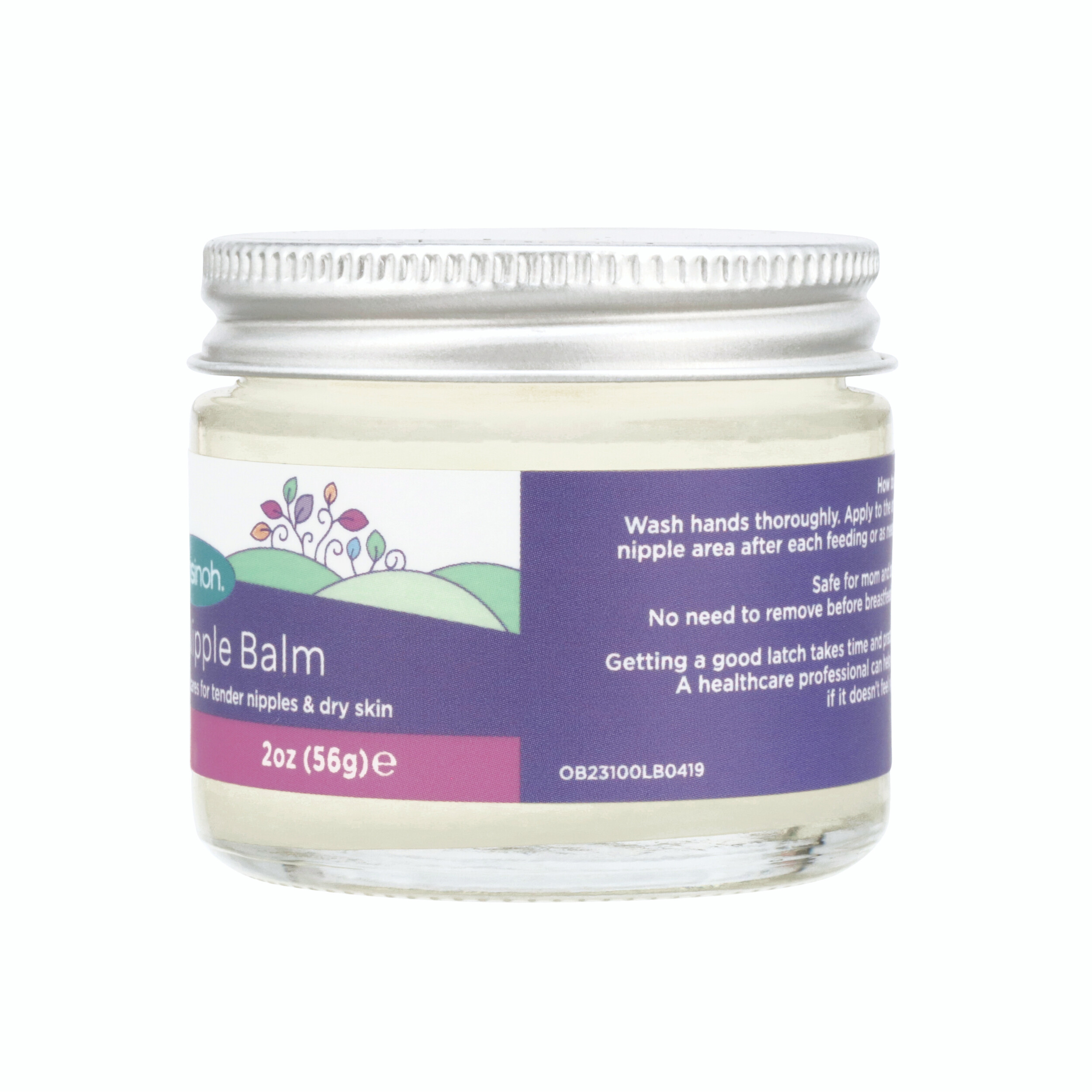 Tubby Todd Nipple Balm | 1.9 oz | Use This Gentle, Lanolin-free Balm to Help Prevent and Restore Cracked, Dry Nipples While You’re Nursing Your Little