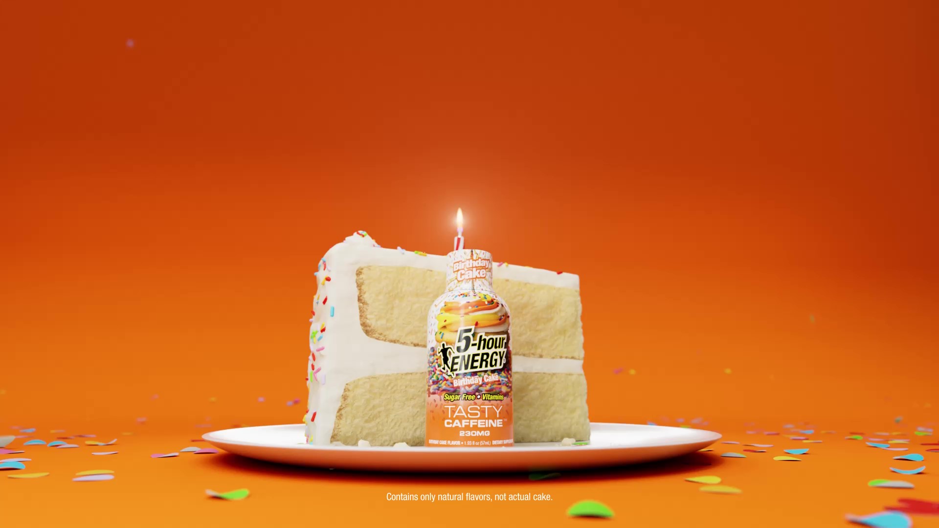 5-hour ENERGY, Energy Drink Shot, Extra Strength, Birthday Cake