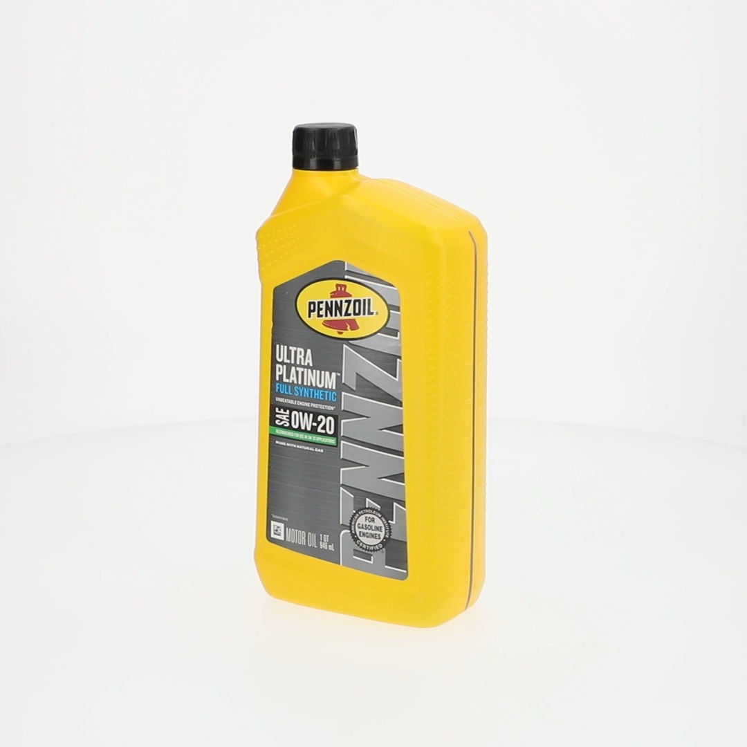 5 pack) Pennzoil Ultra Platinum Full Synthetic 0W-20 Motor Oil, 1