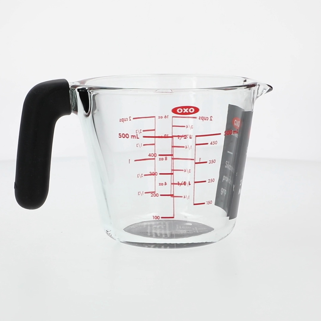 OXO 2 Cup Glass Measuring Cup - Easy Read Markings - Walmart.com