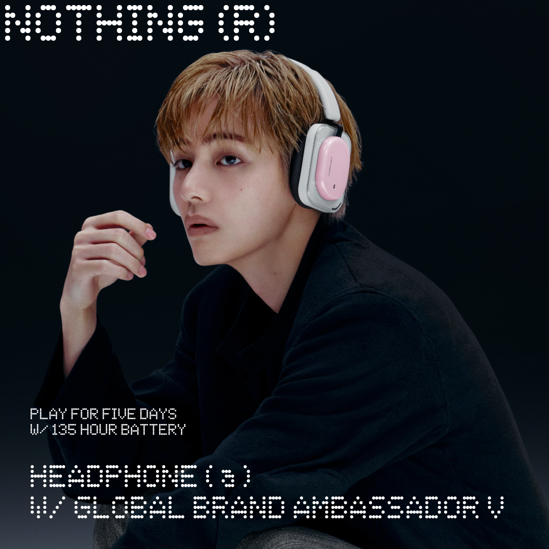 thumbnail video image 2 of Nothing Headphone (a) 2026 New, Adaptive Active Noise Cancelling Headphones, Wireless Over Ear Bluetooth 5.4 ANC Headset with LDAC Hi-Res, 5 HD Mics Ultra Bass via APP, 135 Hours Playtime,Yellow, 2 of 9