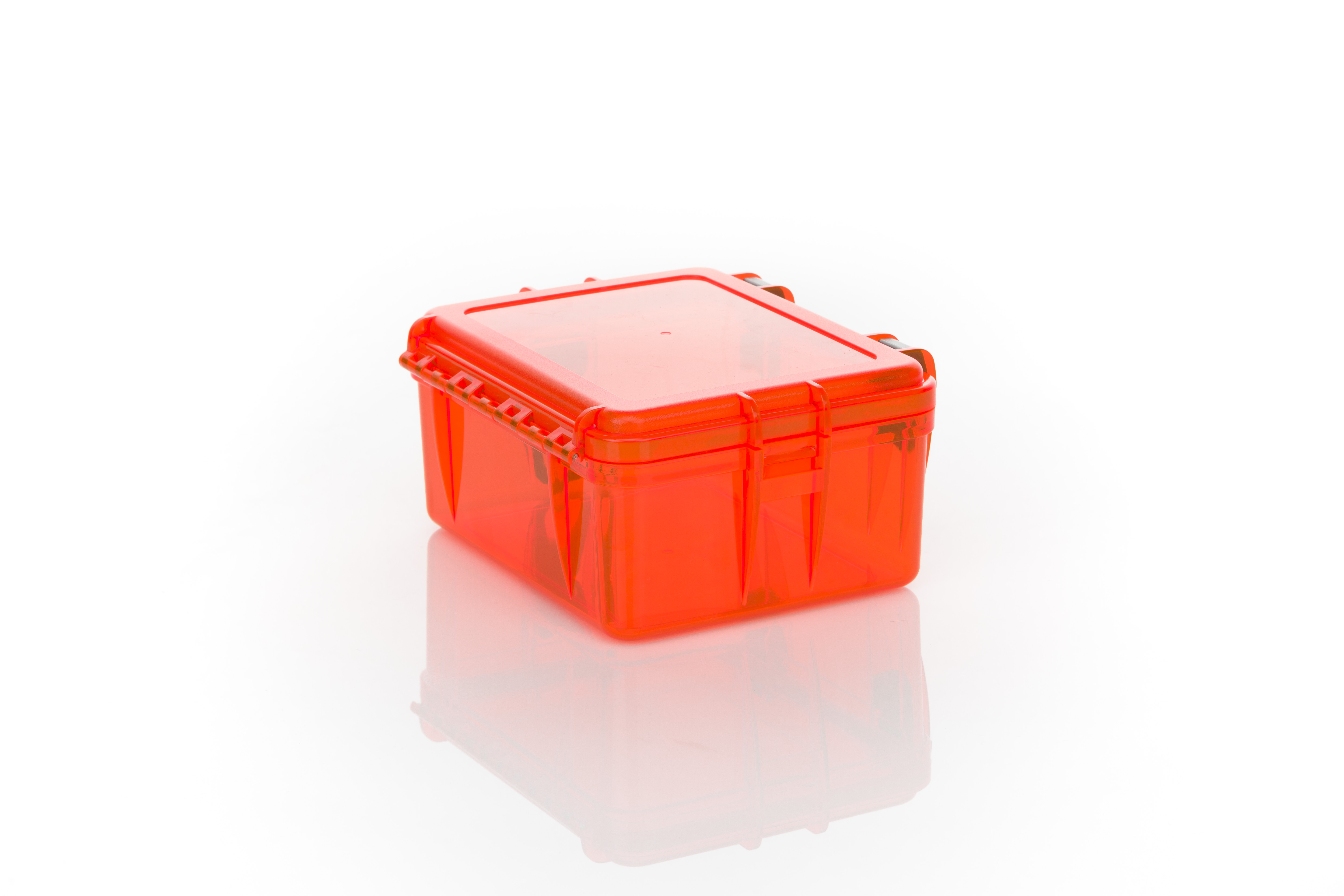 Outdoor Products Large Watertight Case Dry Box, Orange, 8 x 6.75