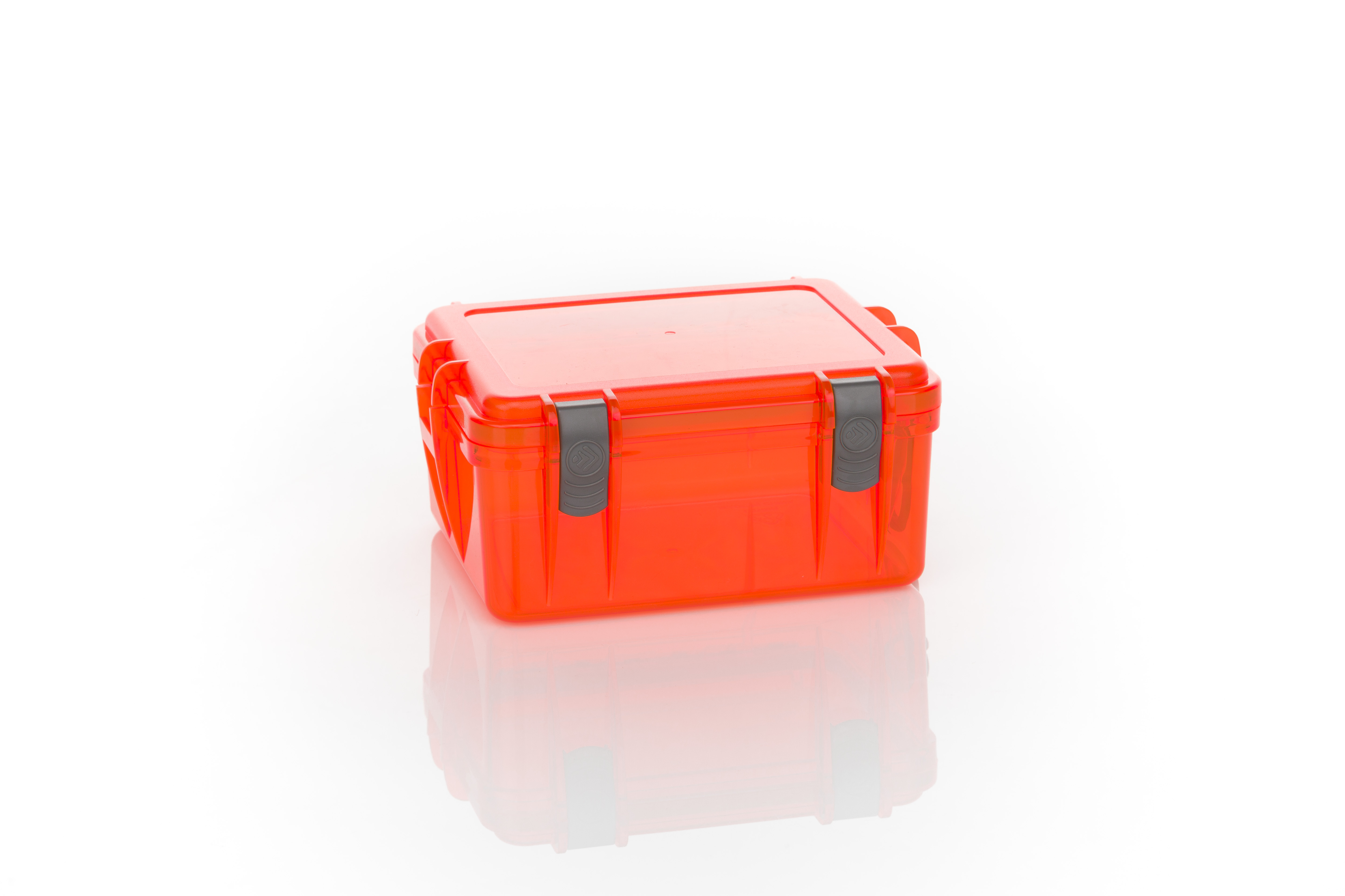 BuyWeek Shockproof Gear Box,Tool Storage Case,Outdoor Waterproof Tool  Storage Case Shockproof Gear Carrying Box Container Orange 