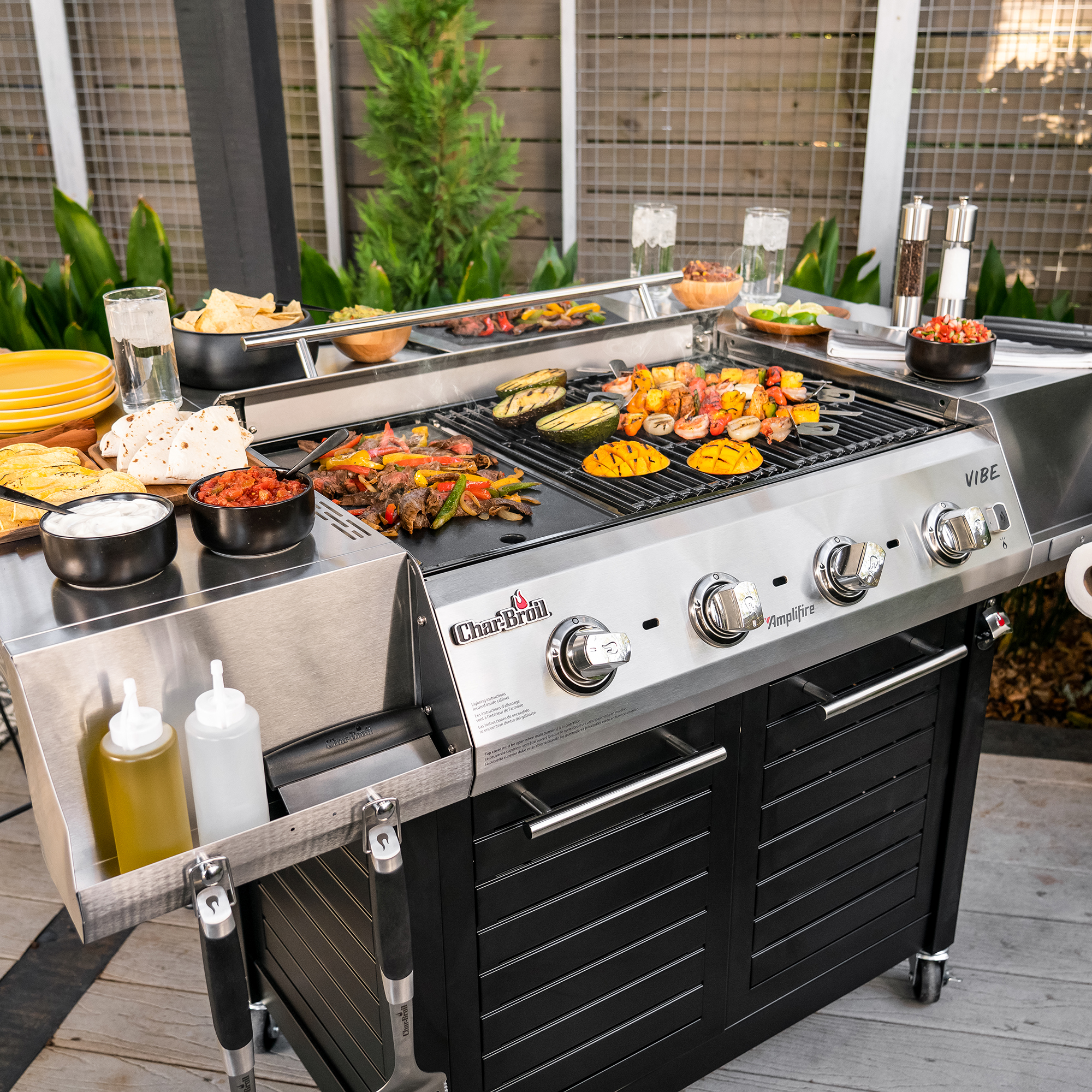 thumbnail video image 2 of Charbroil® Vibe™ 535 Gas Grill - Griddle, 2 of 15
