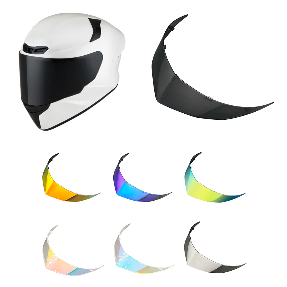 thumbnail video image 2 of TT-Course helmet spoiler for KYT TT Course rear spoiler capacete para moto accessories, 2 of 7
