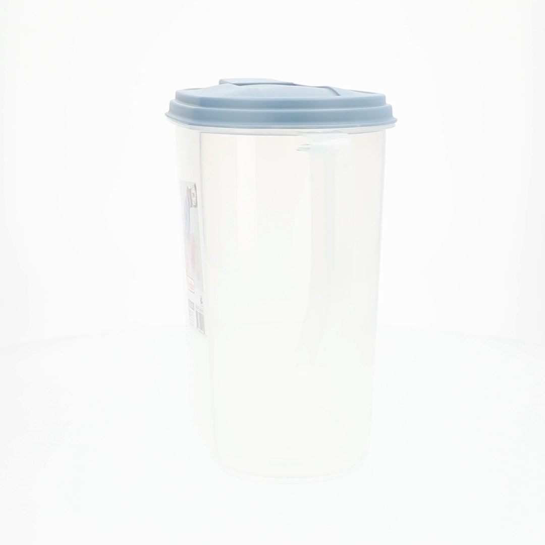 3 pack) Sterilite, Pitcher, 1 Gallon Pitcher, Clear Plastic, Flip