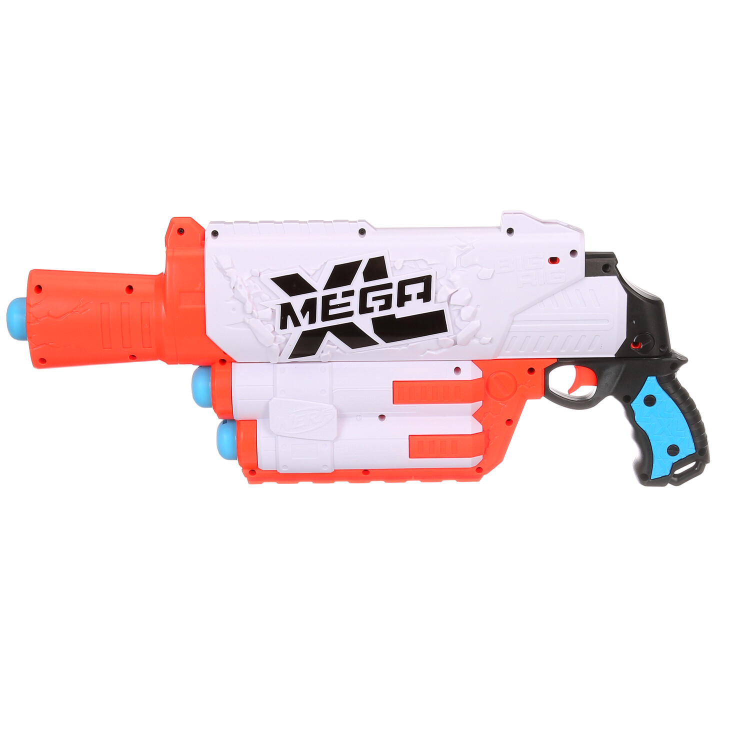 Nerf Mega XL Big Rig Blaster, Largest Nerf Mega Darts Ever, 3 Nerf Mega XL  Whistler Darts, XL Dart Blasting, Dart 