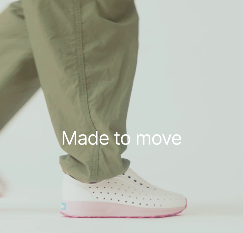 thumbnail video image 2 of Native Shoes Toddler Sneakers Shoes for Kids, Robbie Slip-On Sneaker, Unisex, 2 of 9
