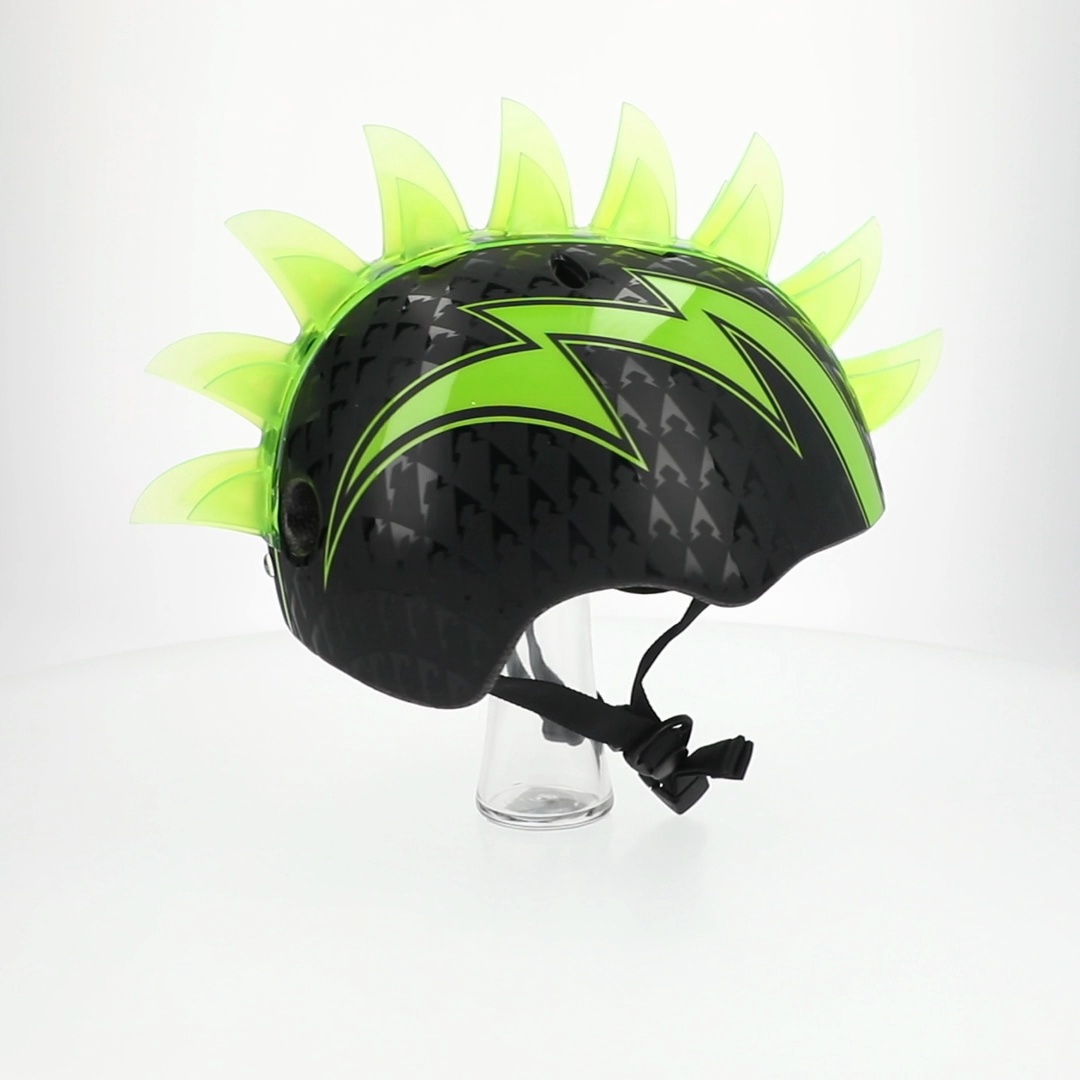 Raskullz Bolt LED Green Bike Helmet, Child 5+ (50-54cm) - Walmart.com