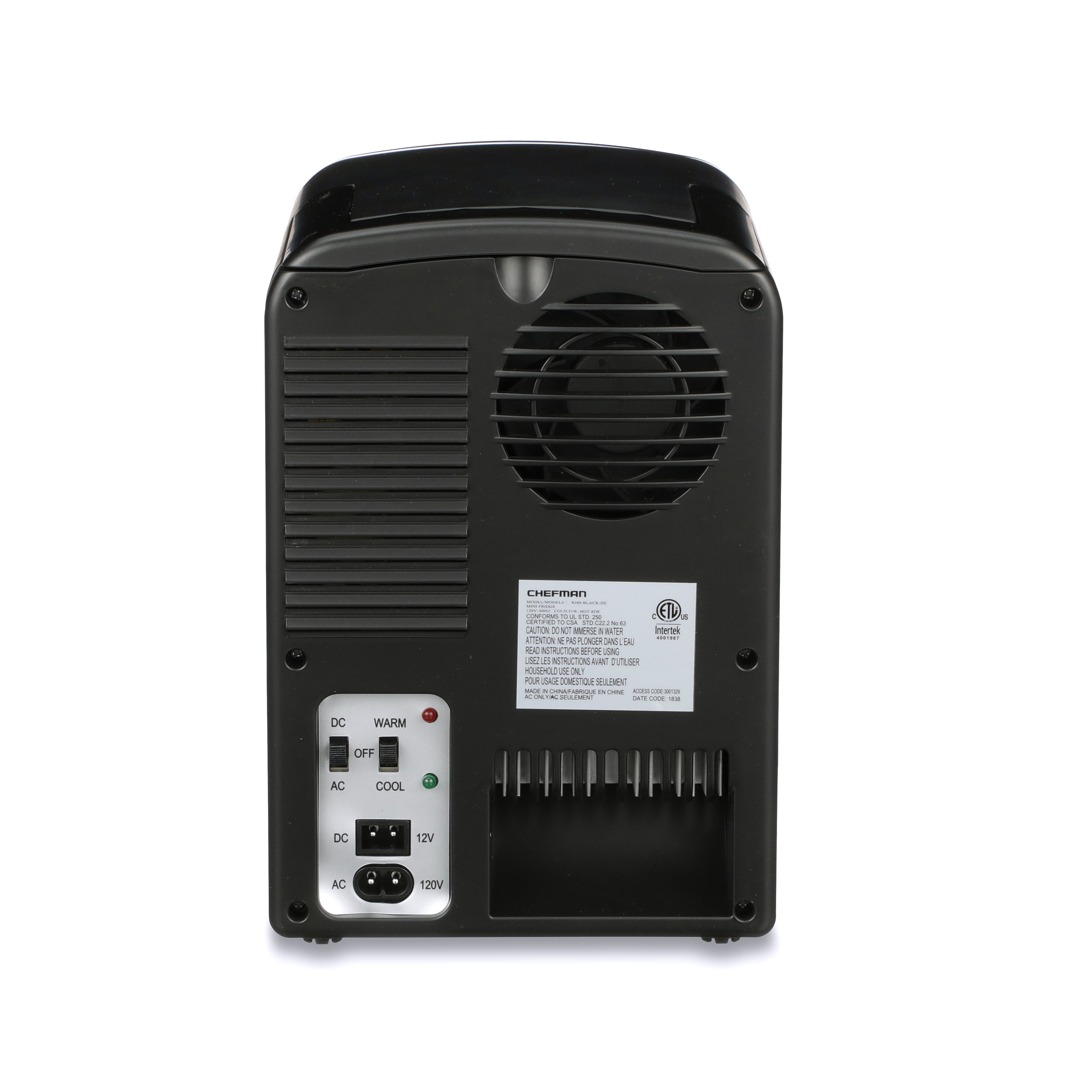 chefman mini portable eraser board personal fridge