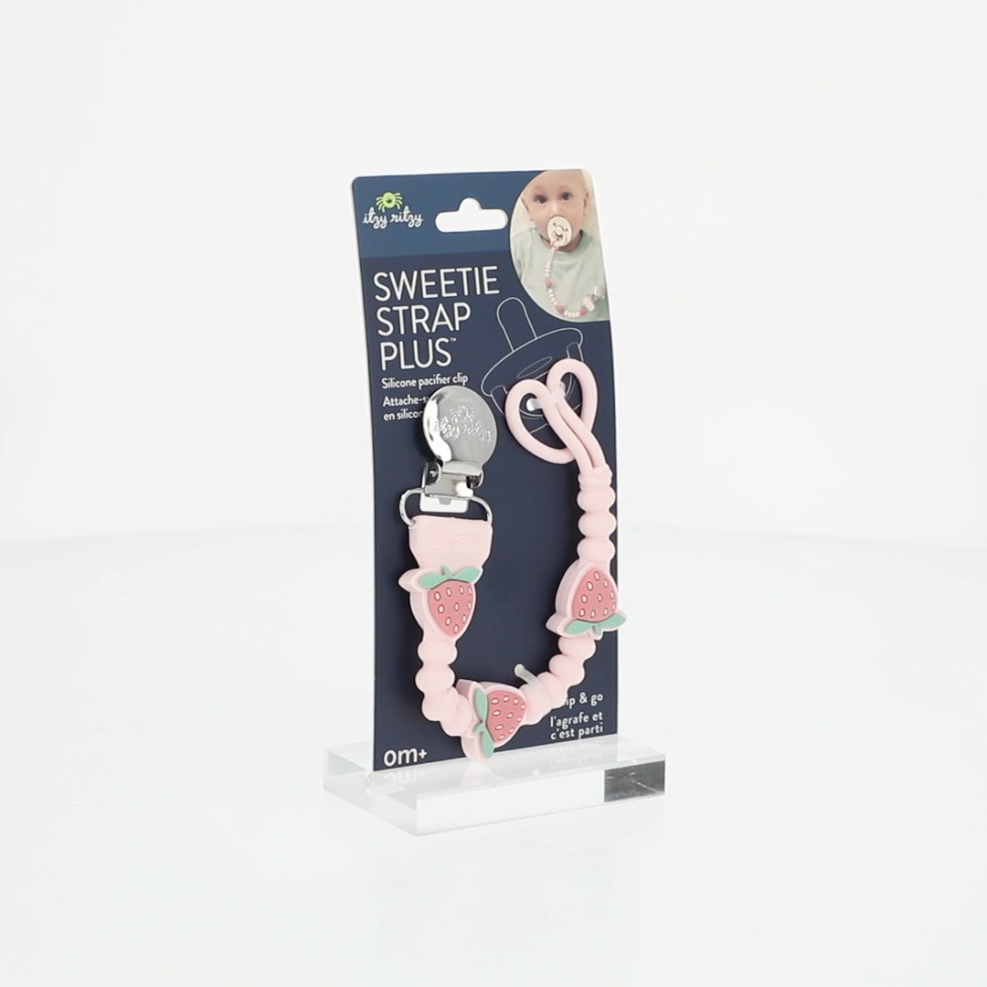 Sweetie Strap Strawberry Pacifier Strap - Walmart.com